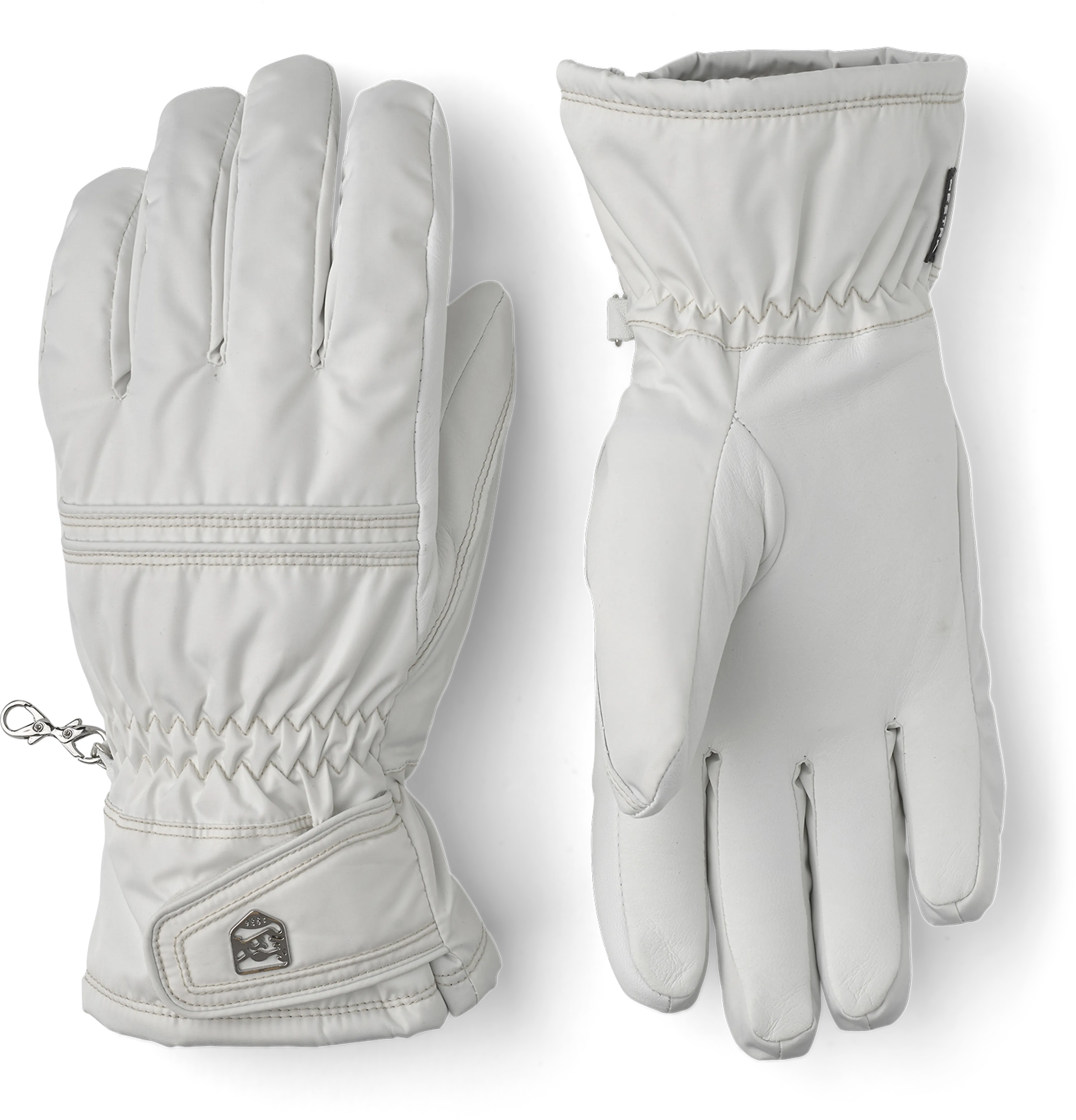 Primaloft Leather Female 5 Fingers alpinhanske dame