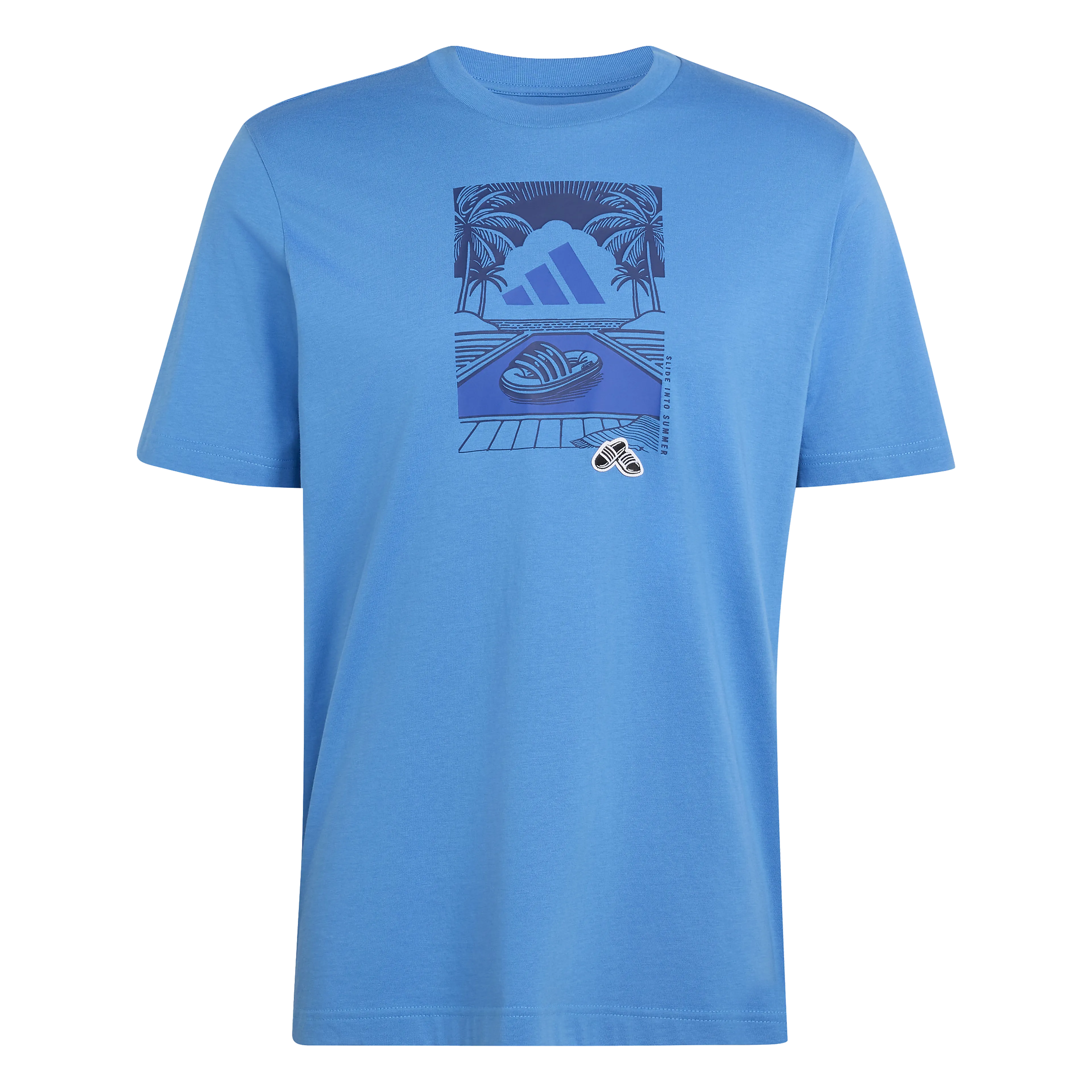 SUMMER SLIDES RELAX GRAPHIC T-SHIRT