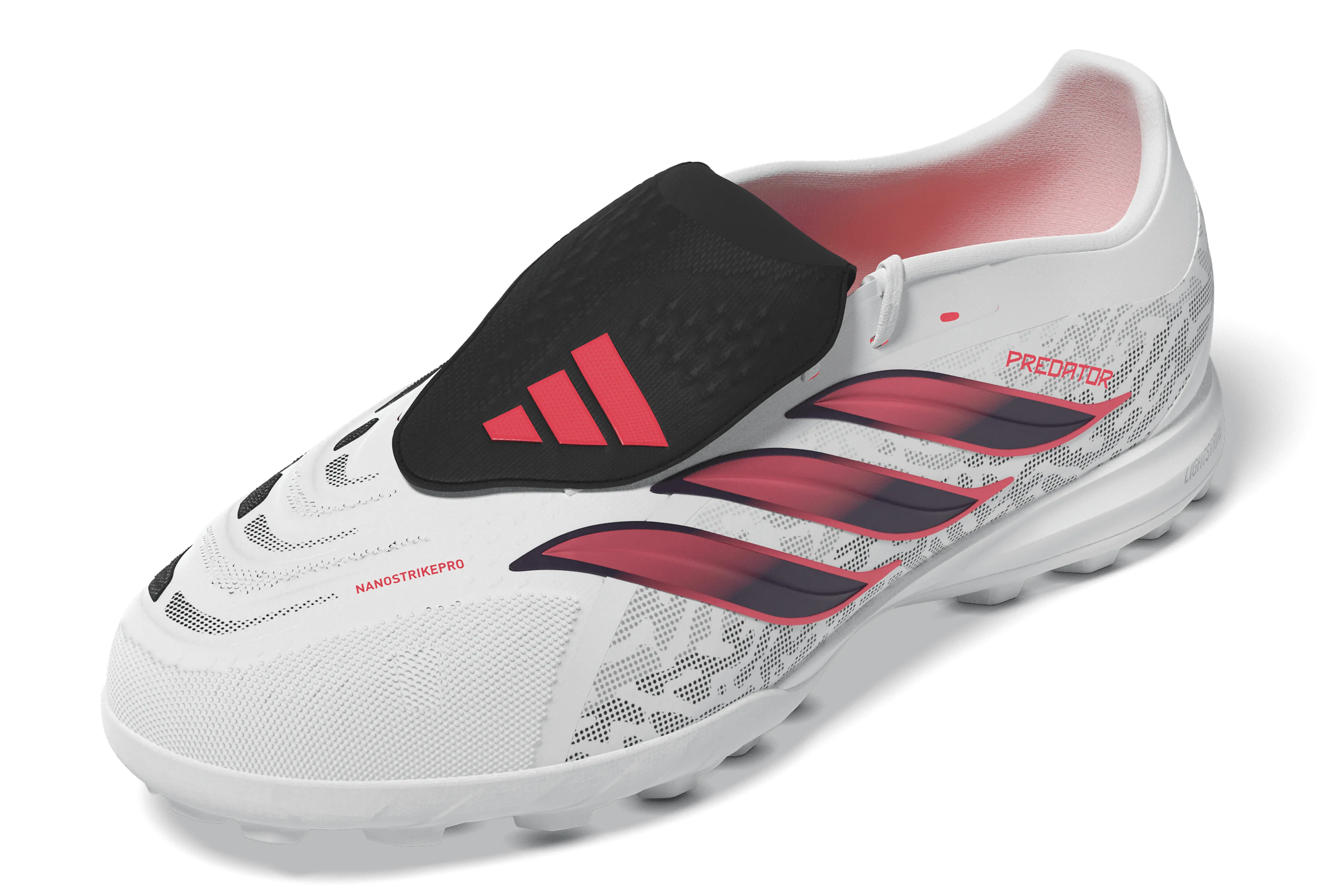 PREDATOR PRO Fold-Over Tongue Turf Fotballsko Grus/Kunstgress