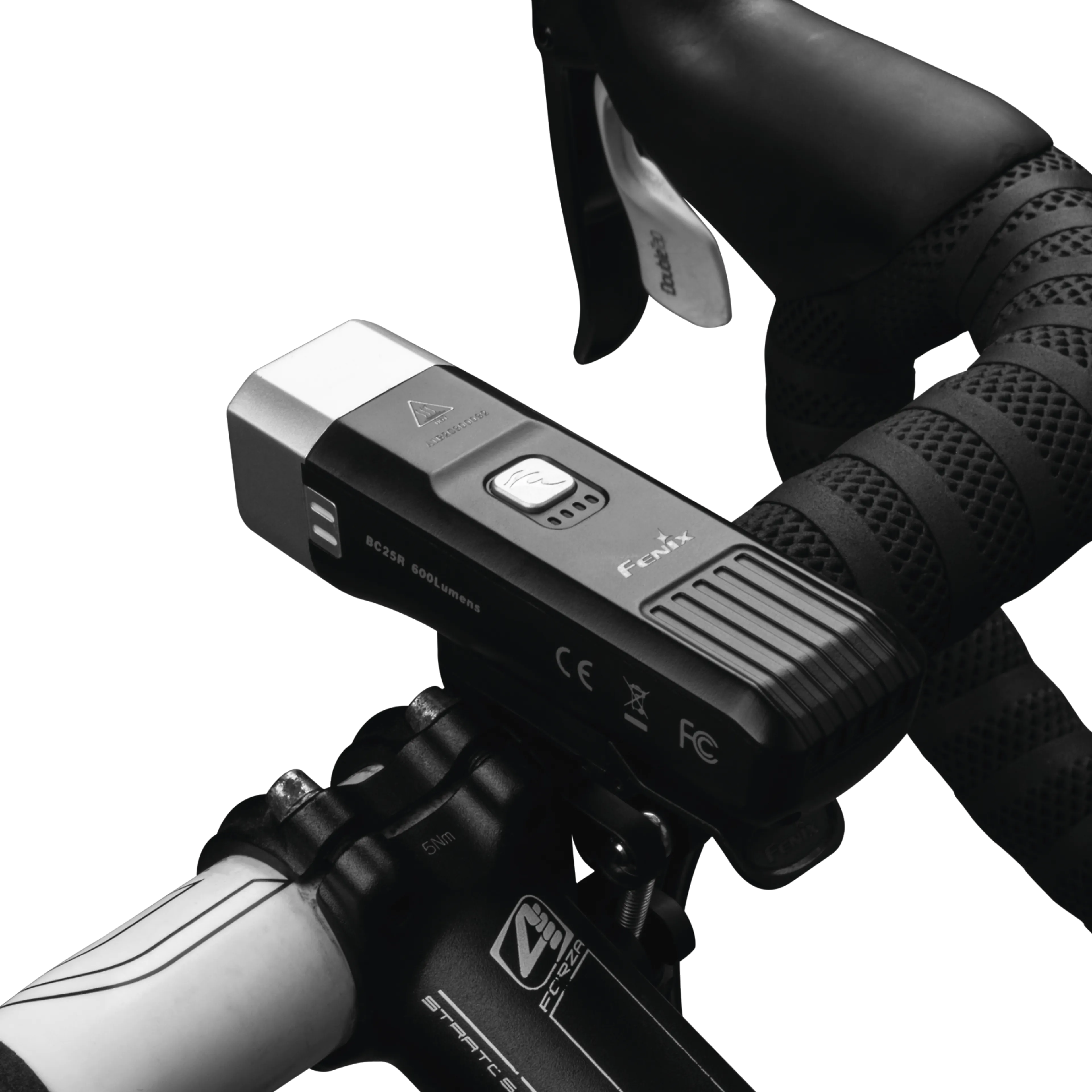BC25R SYKKELLYKT 600LM
