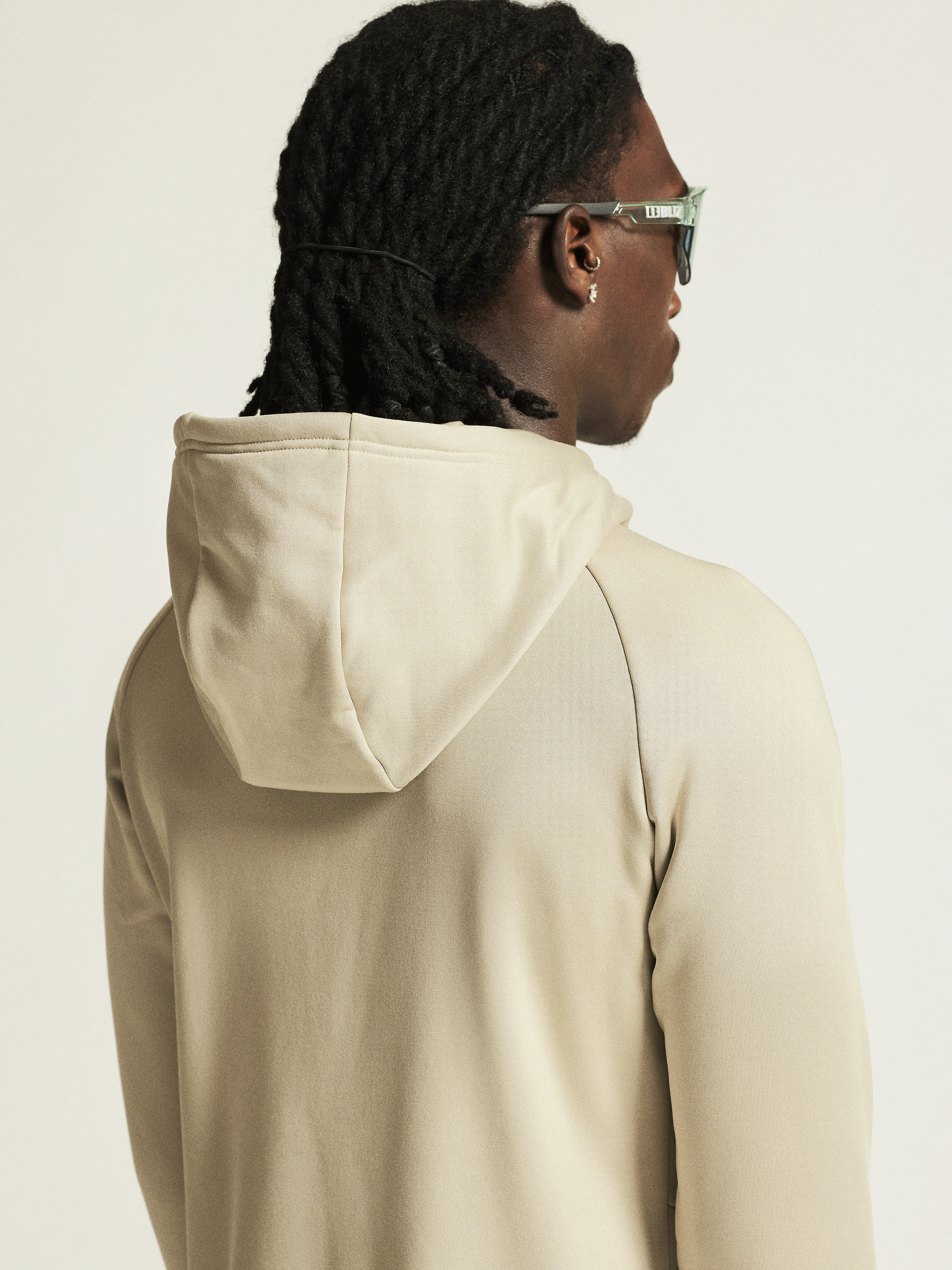 Adv Explore Power Fleece Hood Jkt M