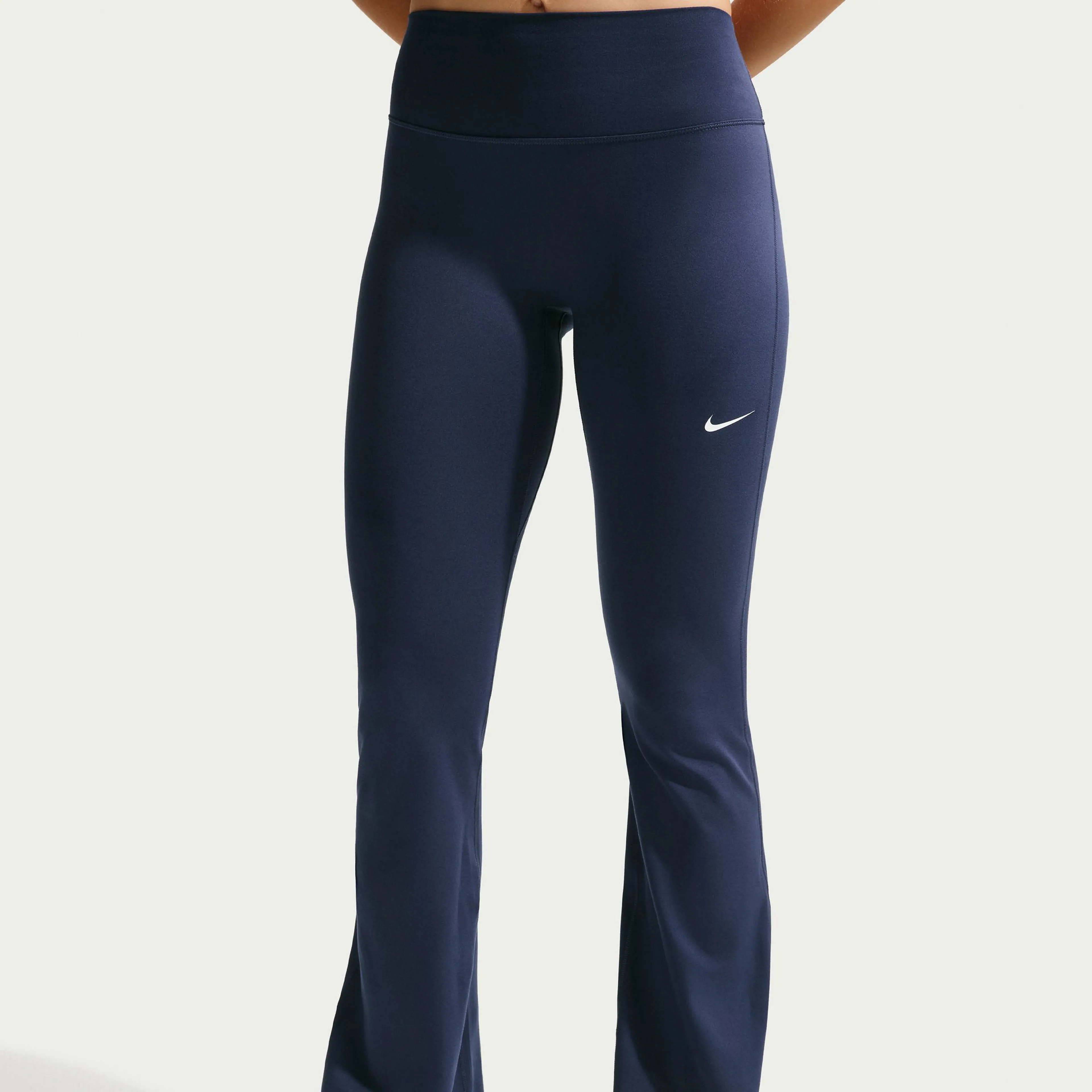 One Women's High-Waisted Flared Leggings
