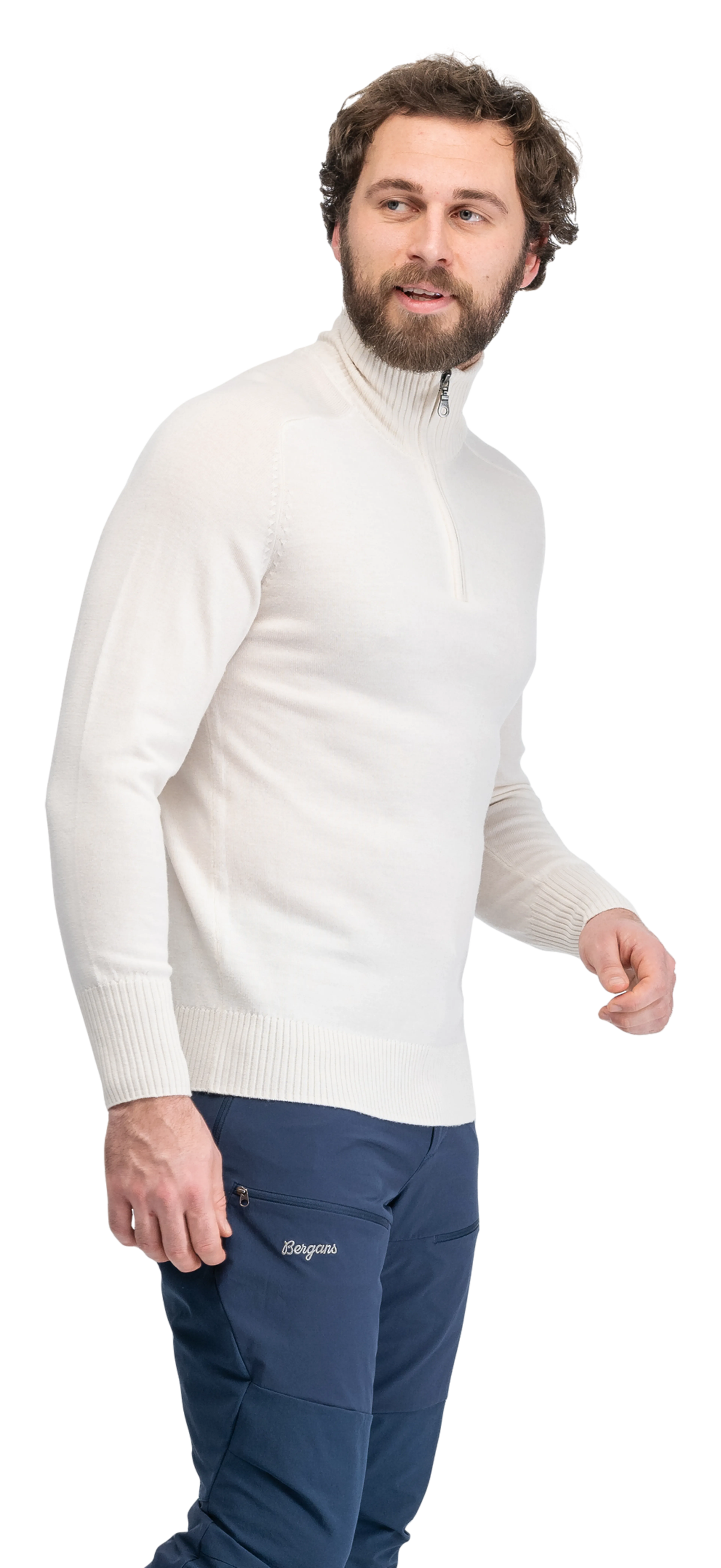 Minde Wool Half Zip Men