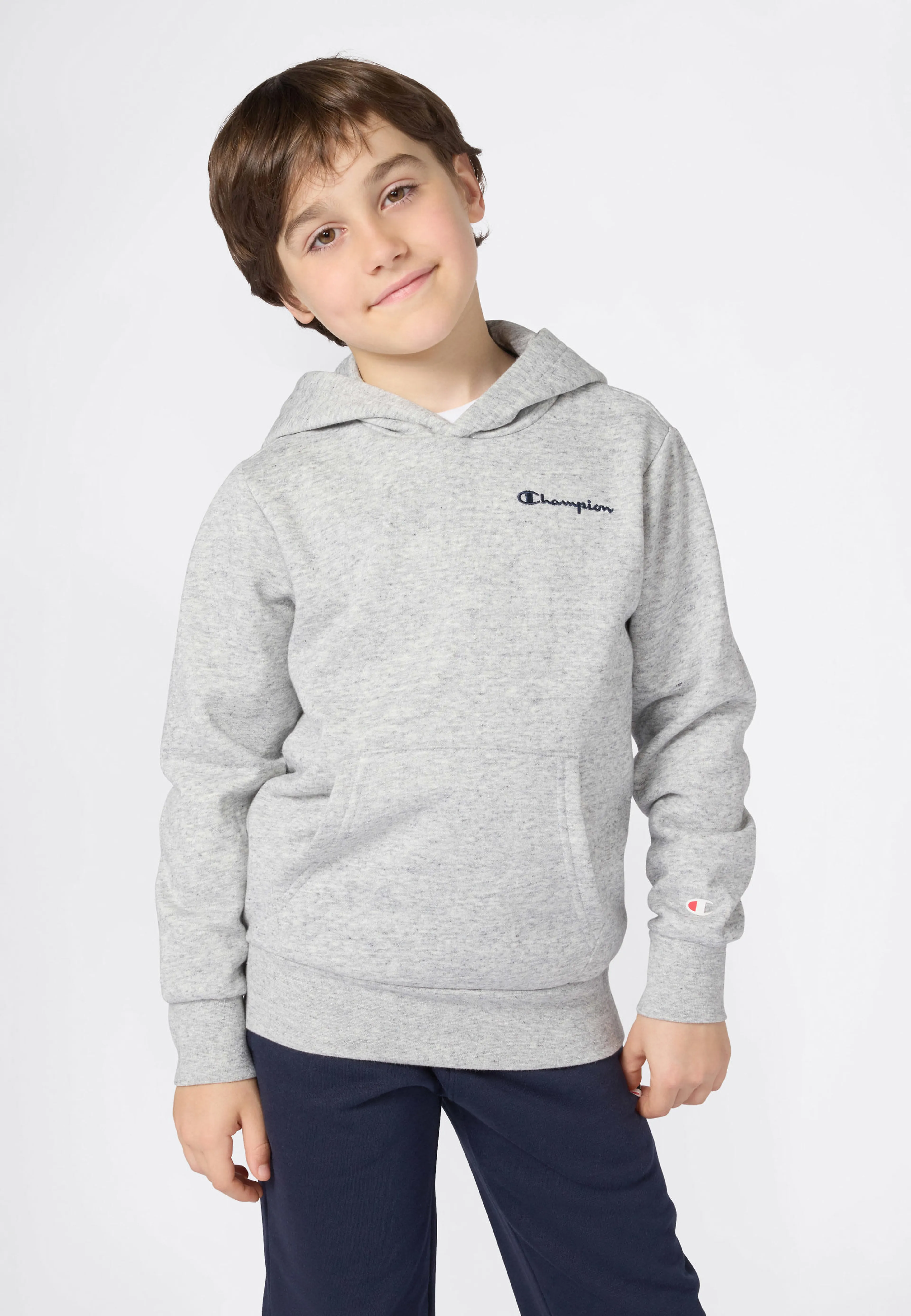 Hooded Sweatshirt small contrast logo junior