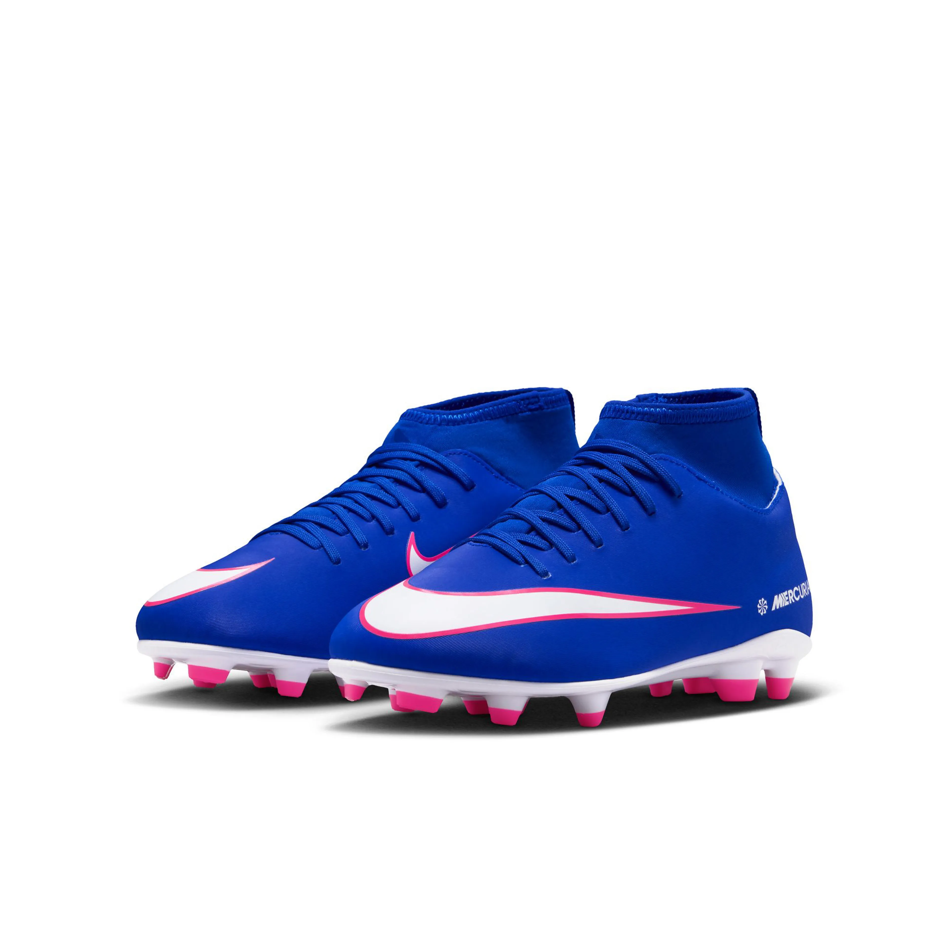 Jr. Mercurial Superfly 10 Club Little/Big Kids' Multi-Ground High-Top Fotballsko Gress/Kunstgress