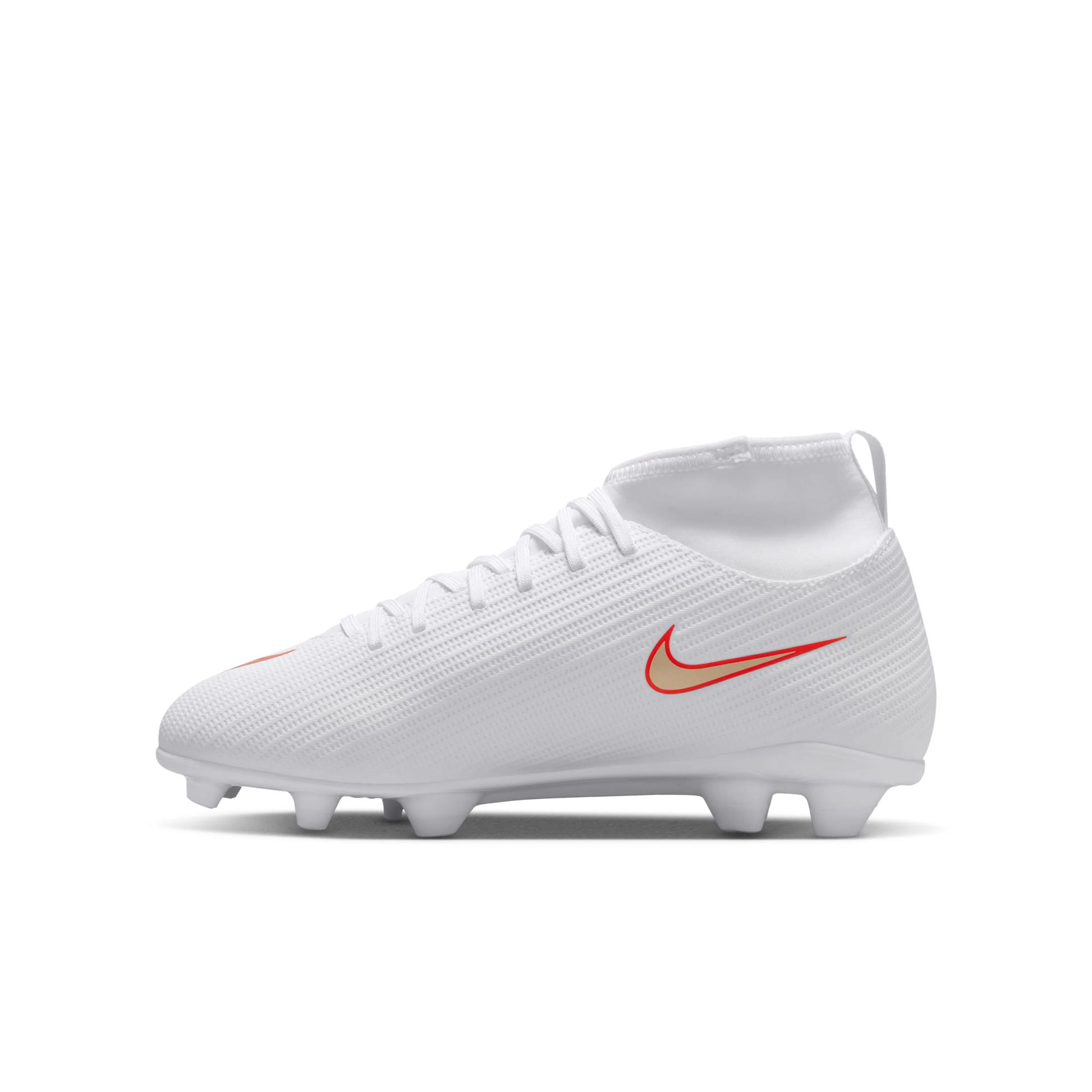Jr. Mercurial Superfly 11 Club Big Kids' Multi-Ground High-Top Fotballsko Gress/Kunstgress