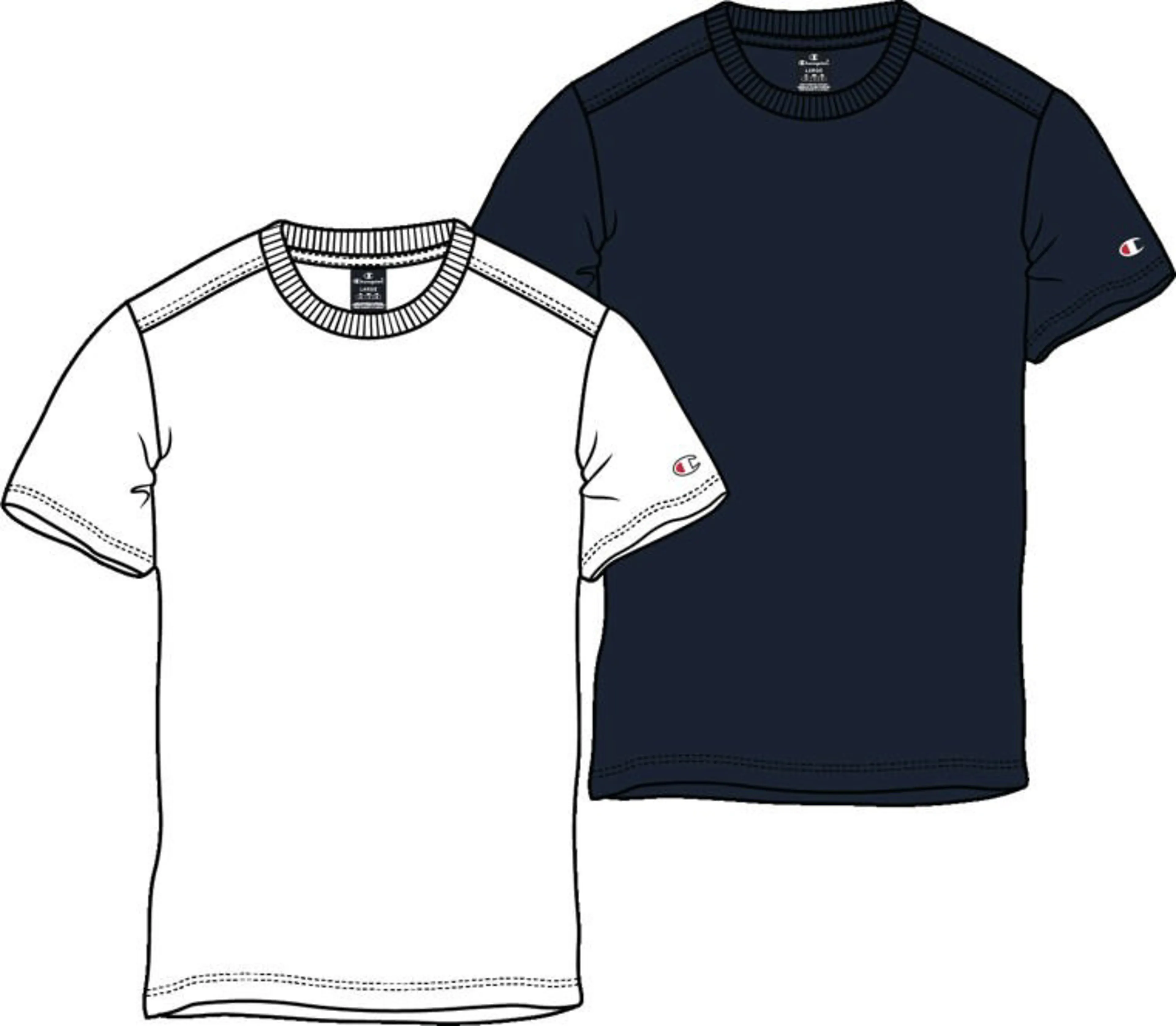 Basic 2pack Crew-Neck Basic 2pack Crew-Neck