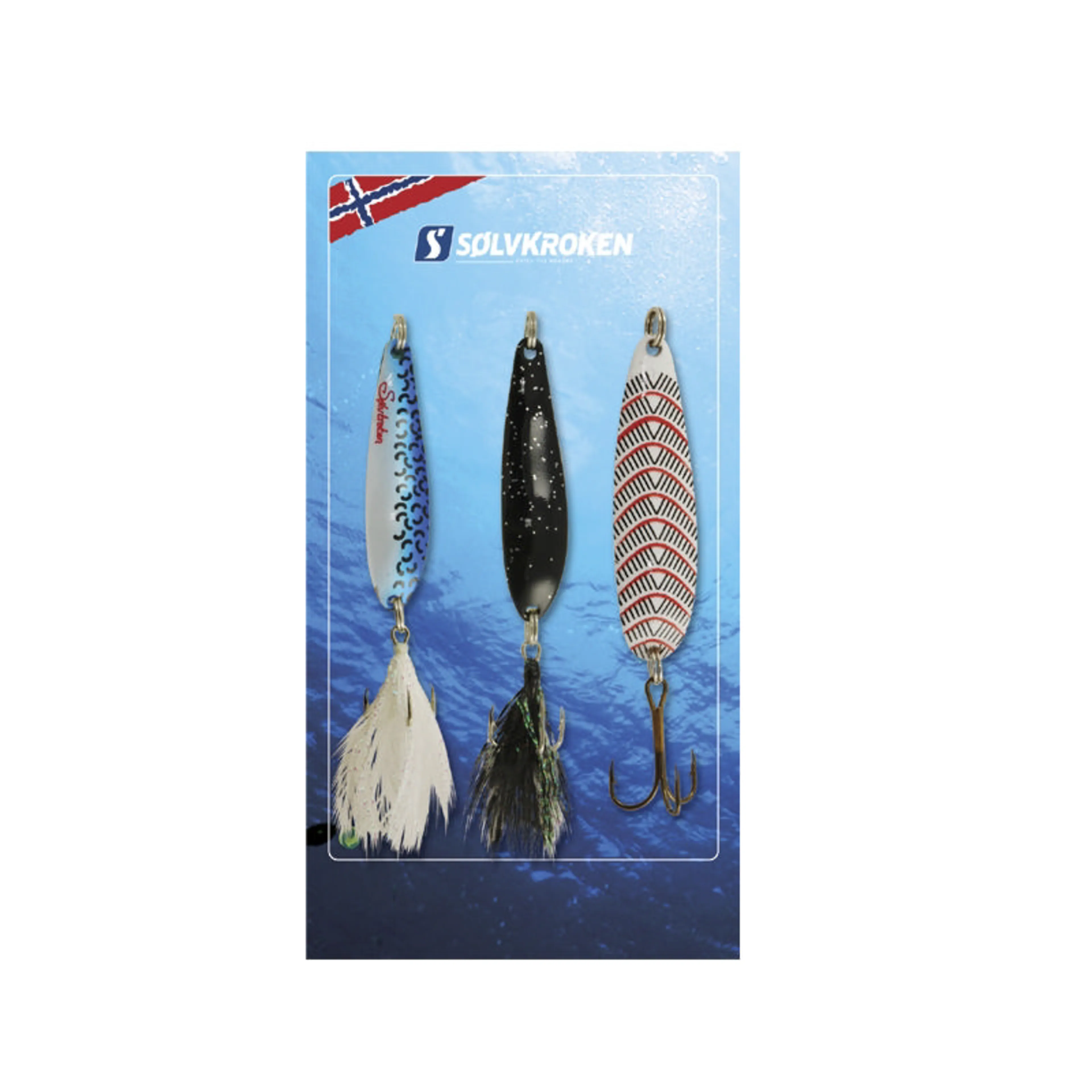 Sluksett sjøørret 3 pk