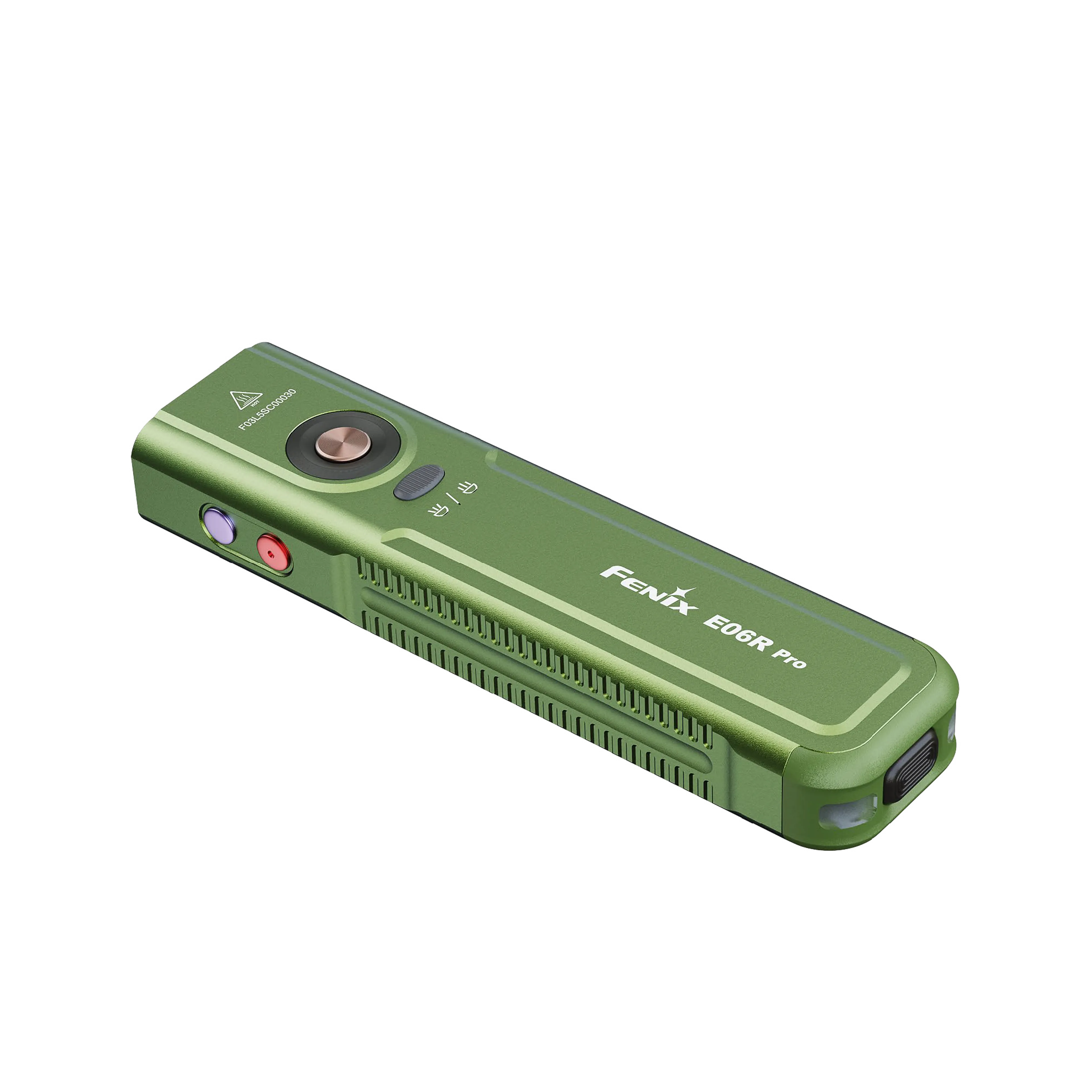 FENIX E06R PRO LYKT OLIVE 1600lm LED/UV/LASERPEKER