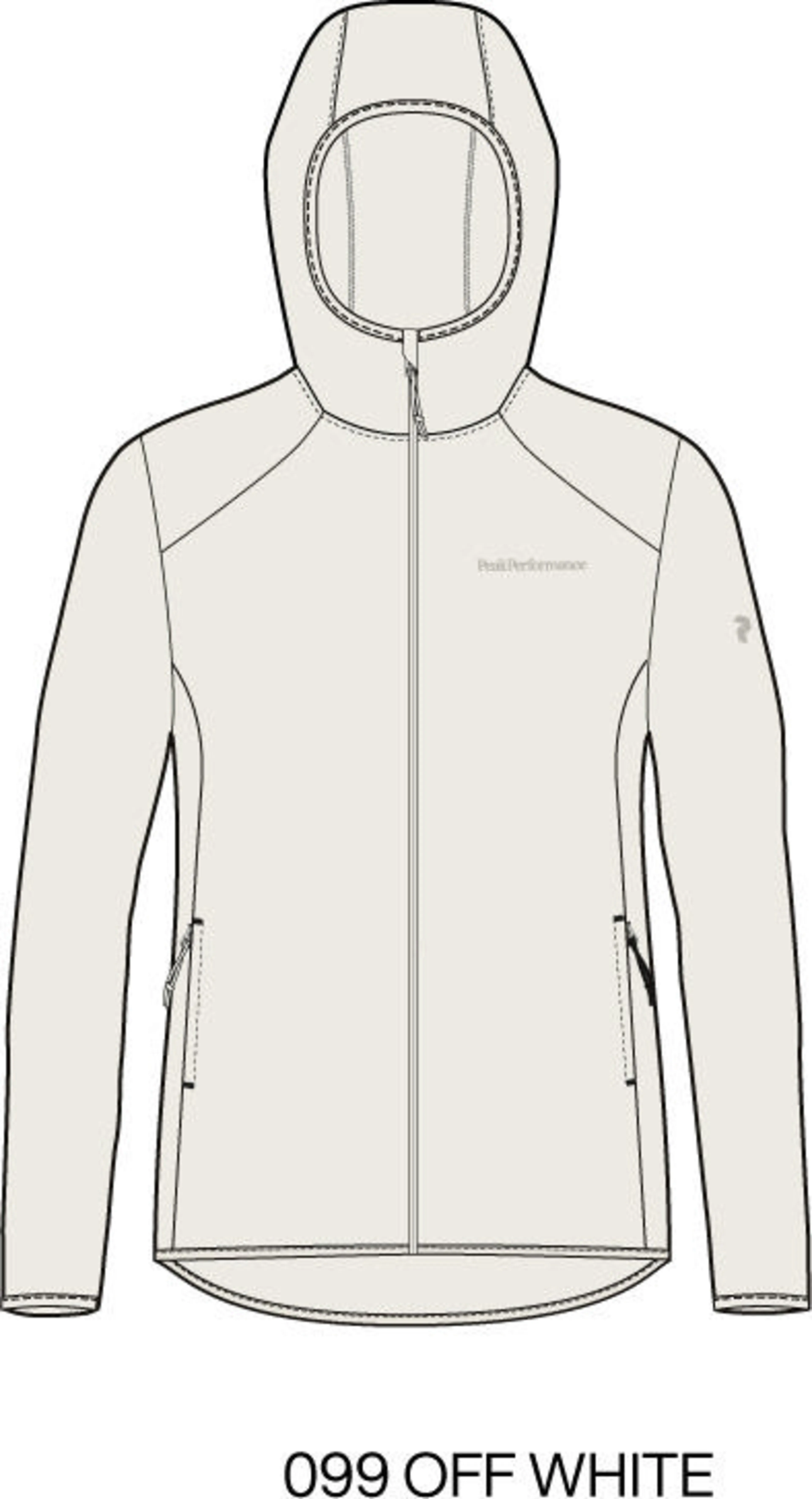 W Light Zip Hood
