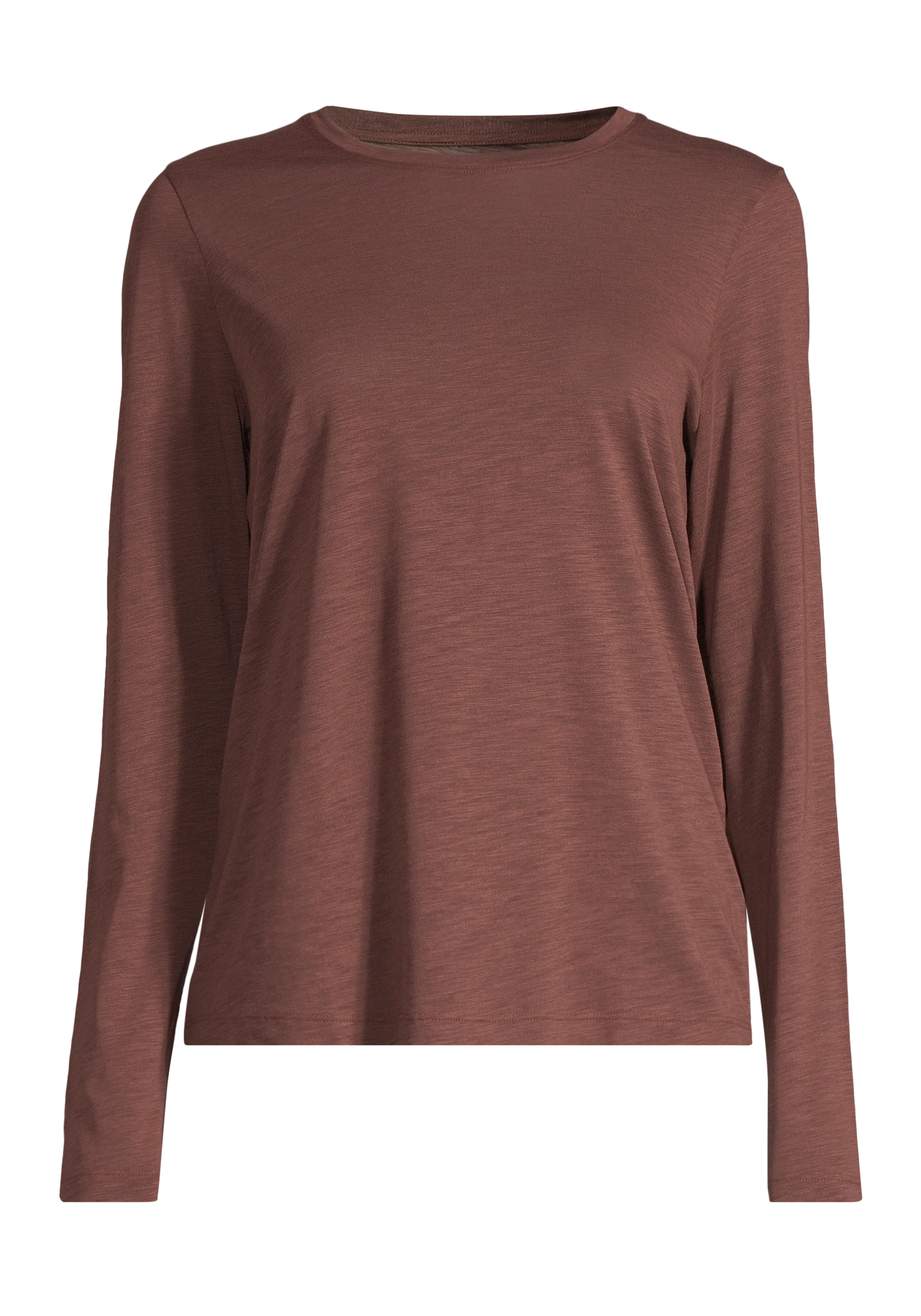 Soft Texture Long Sleeve genser dame