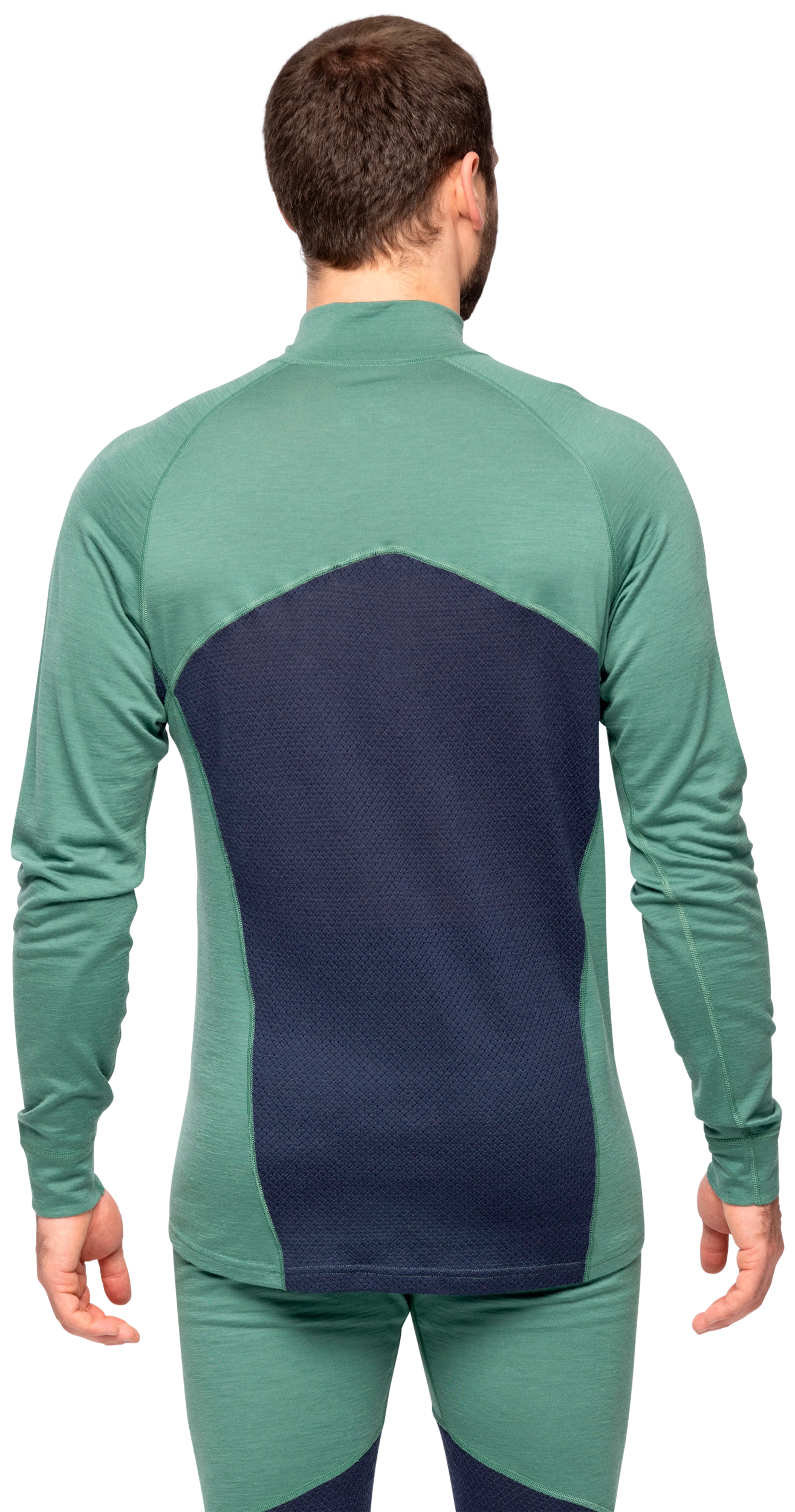 Inner:Pure Merino Half Zip Men