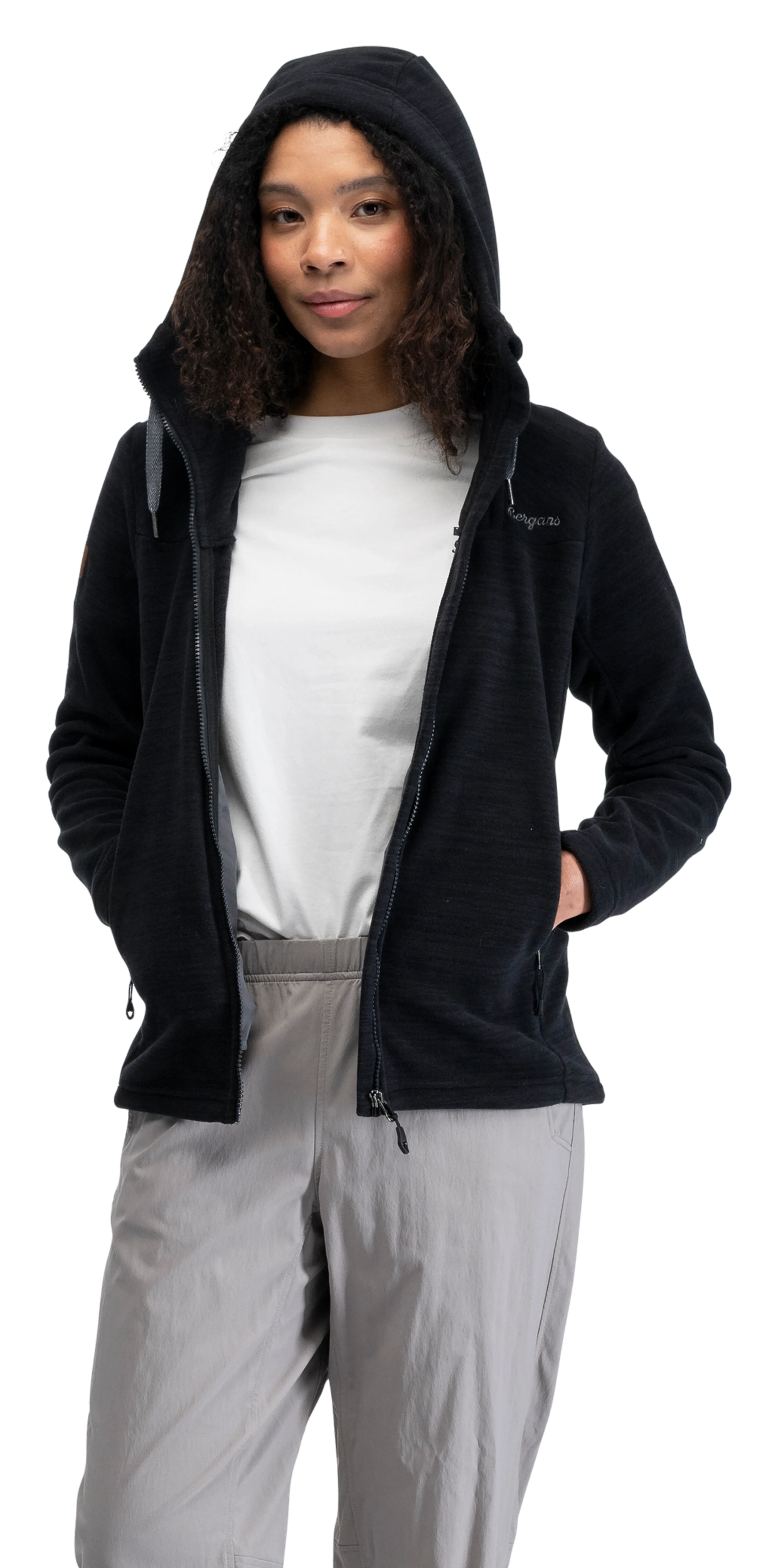 Hareid Fleece Hood Jacket Women