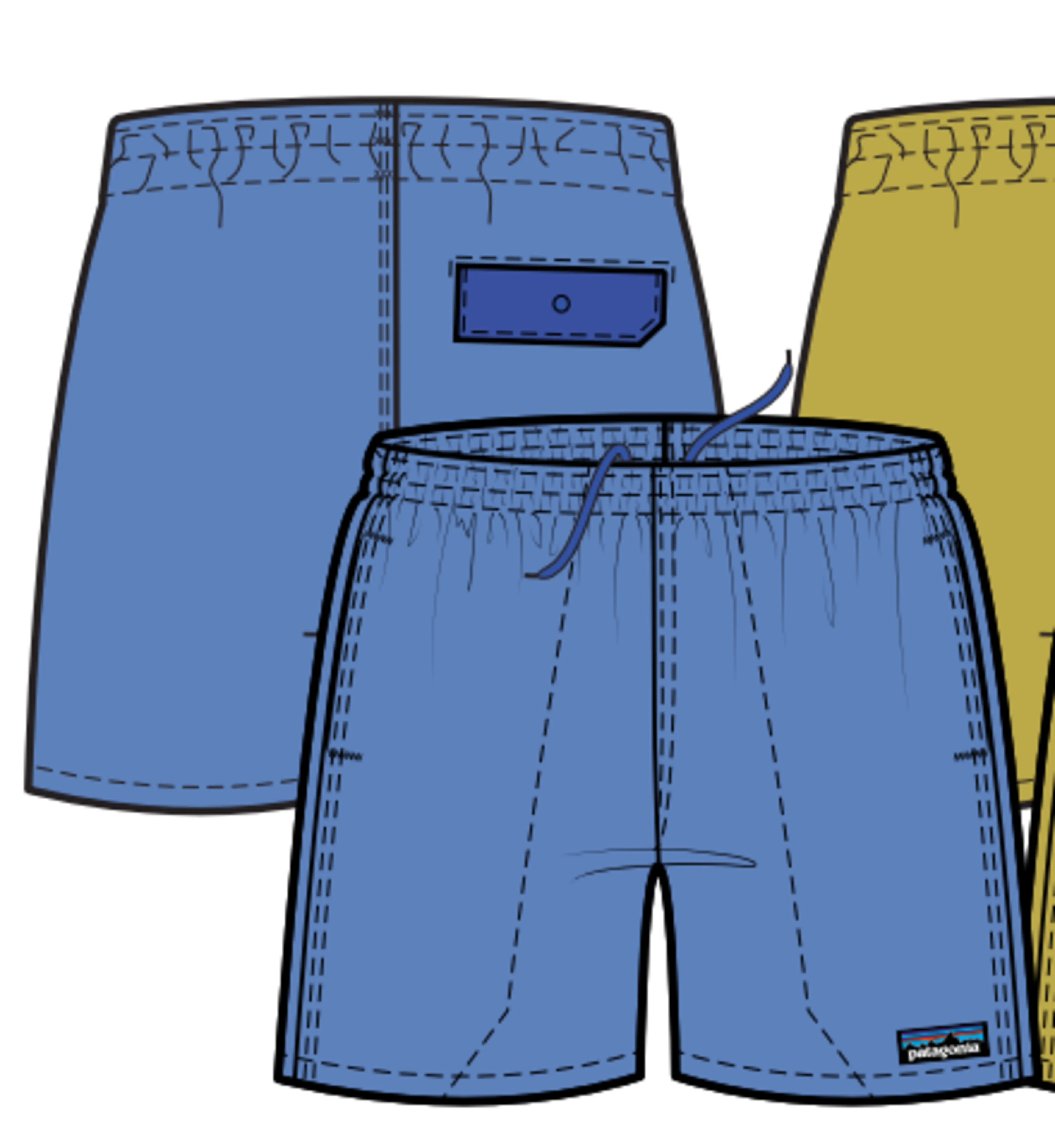 M's Baggies Shorts - 5 in.