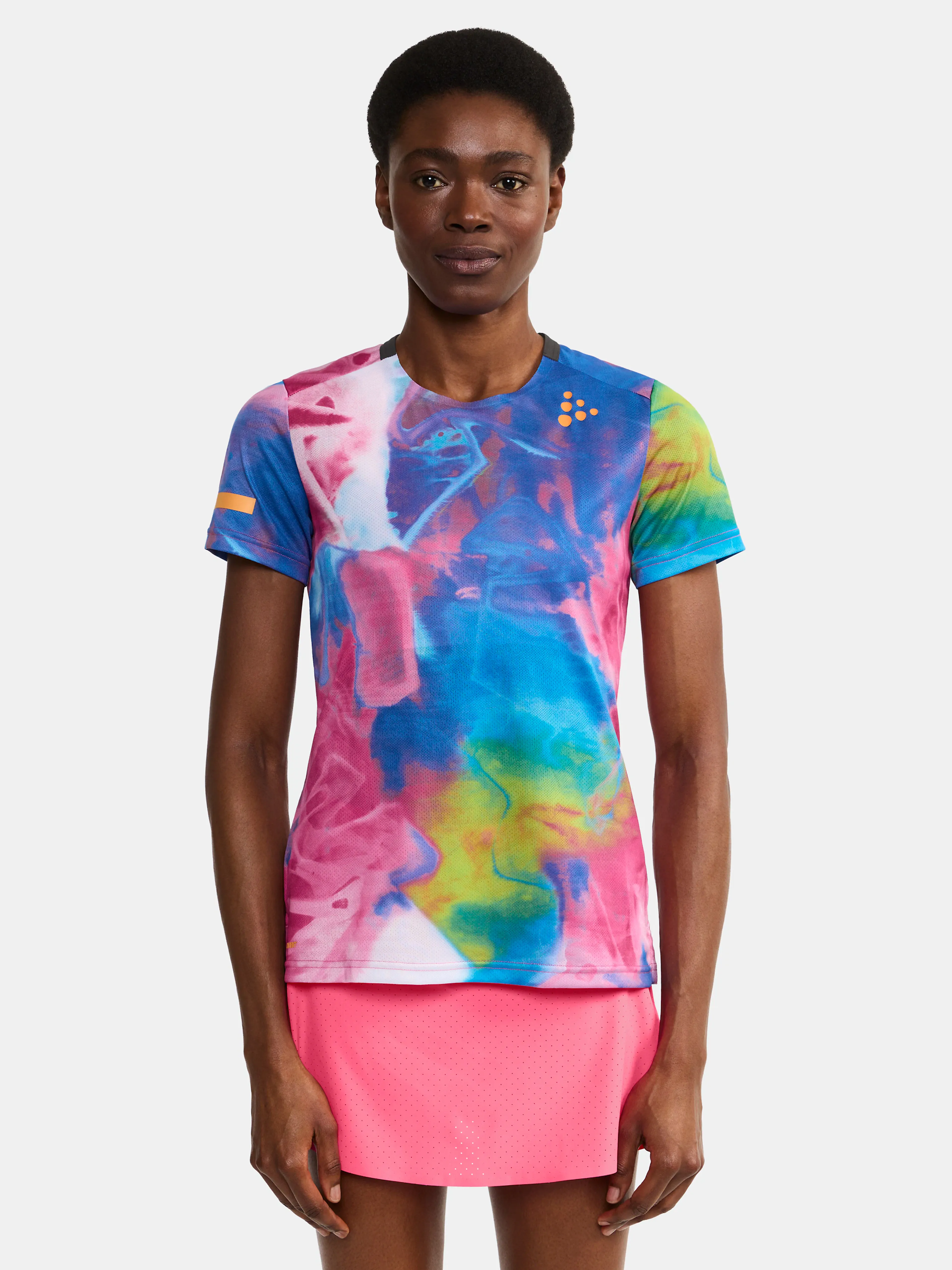 PRO Hypervent Jaquard trenings-t-skjorte dame