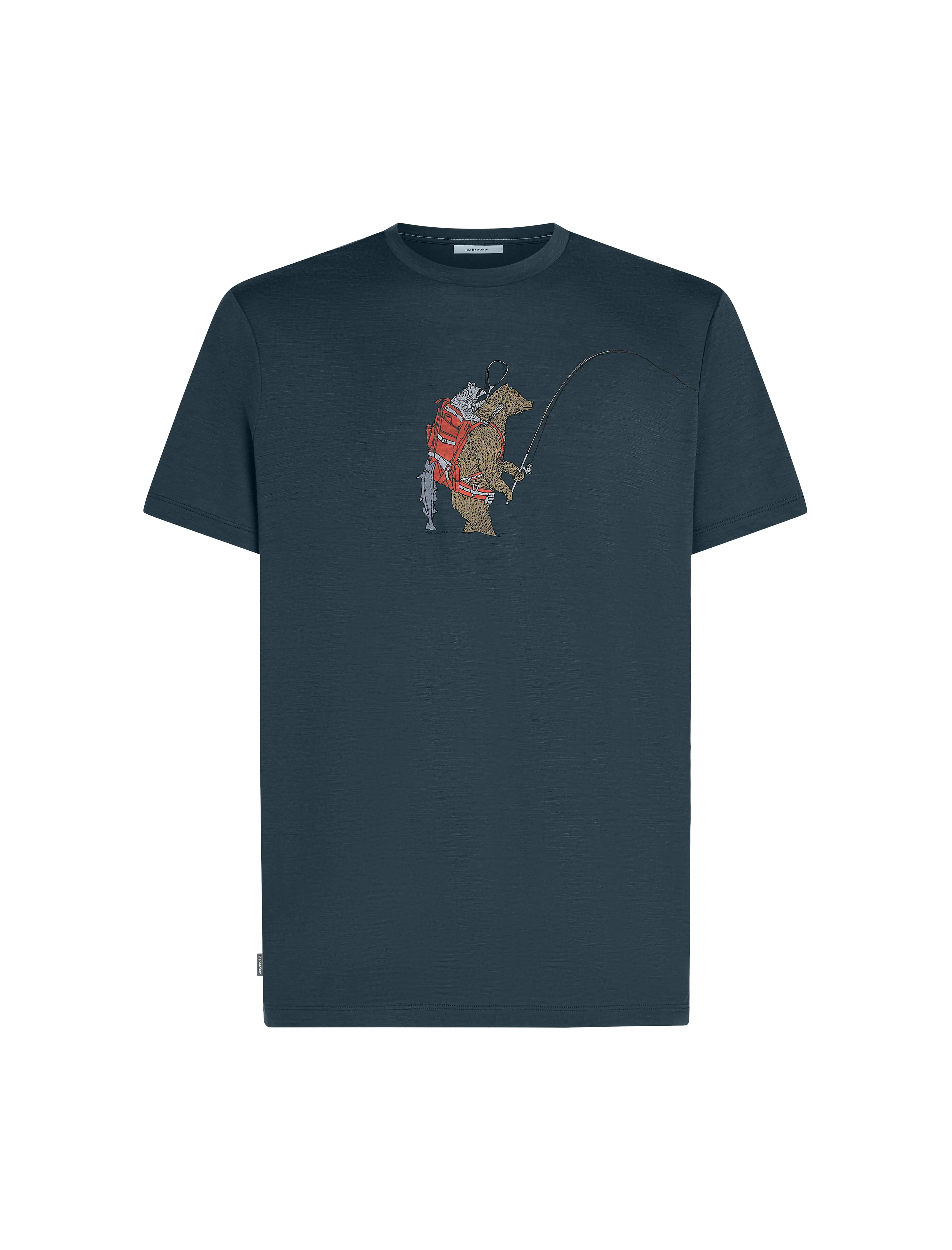 M Mer 150 Tech Lite SS Tee Bear Catch