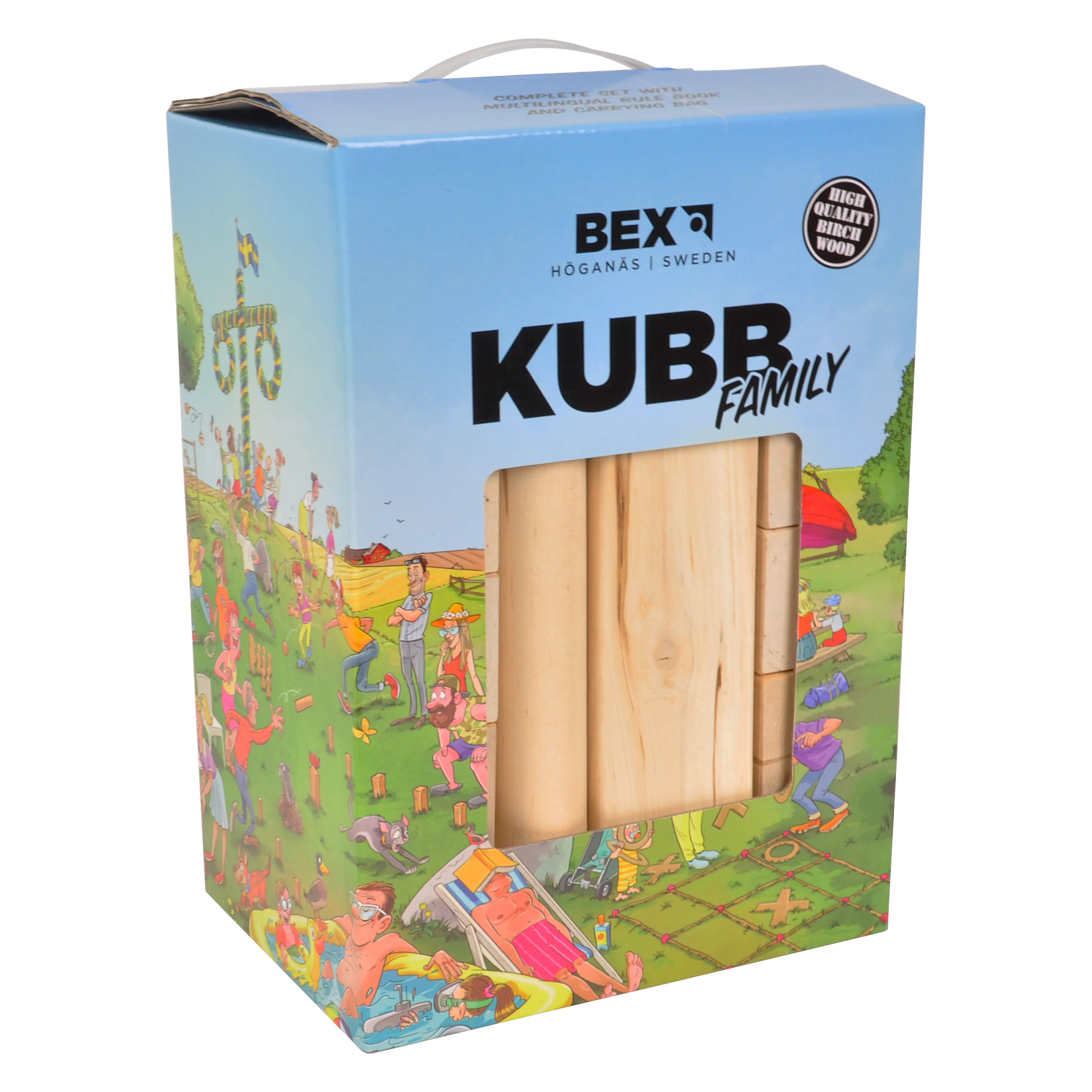 Kubbespill Kubb Family
