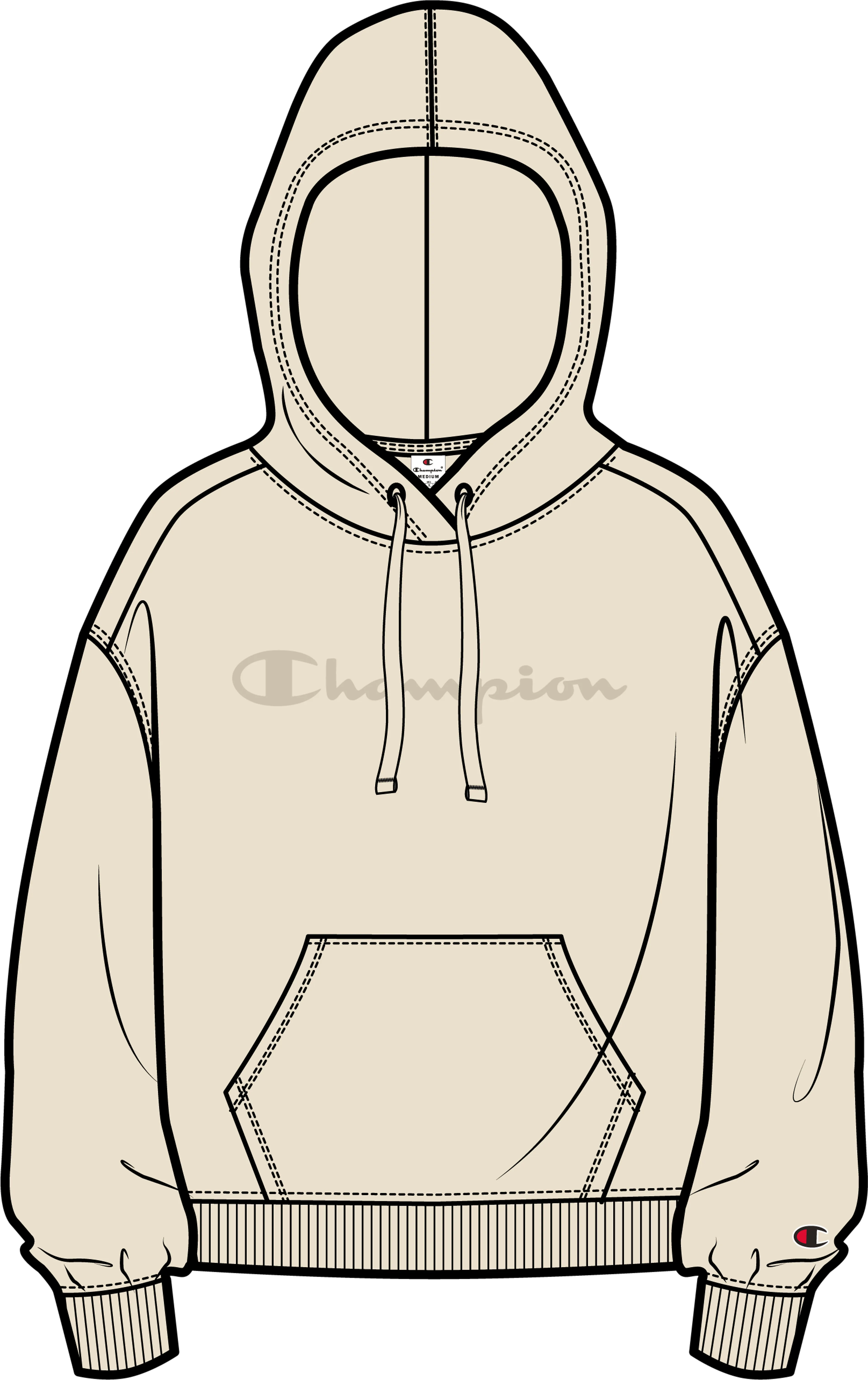 Tonal Icons Hooded Sweatshirt Tonal Icons Hooded Sweatshirt