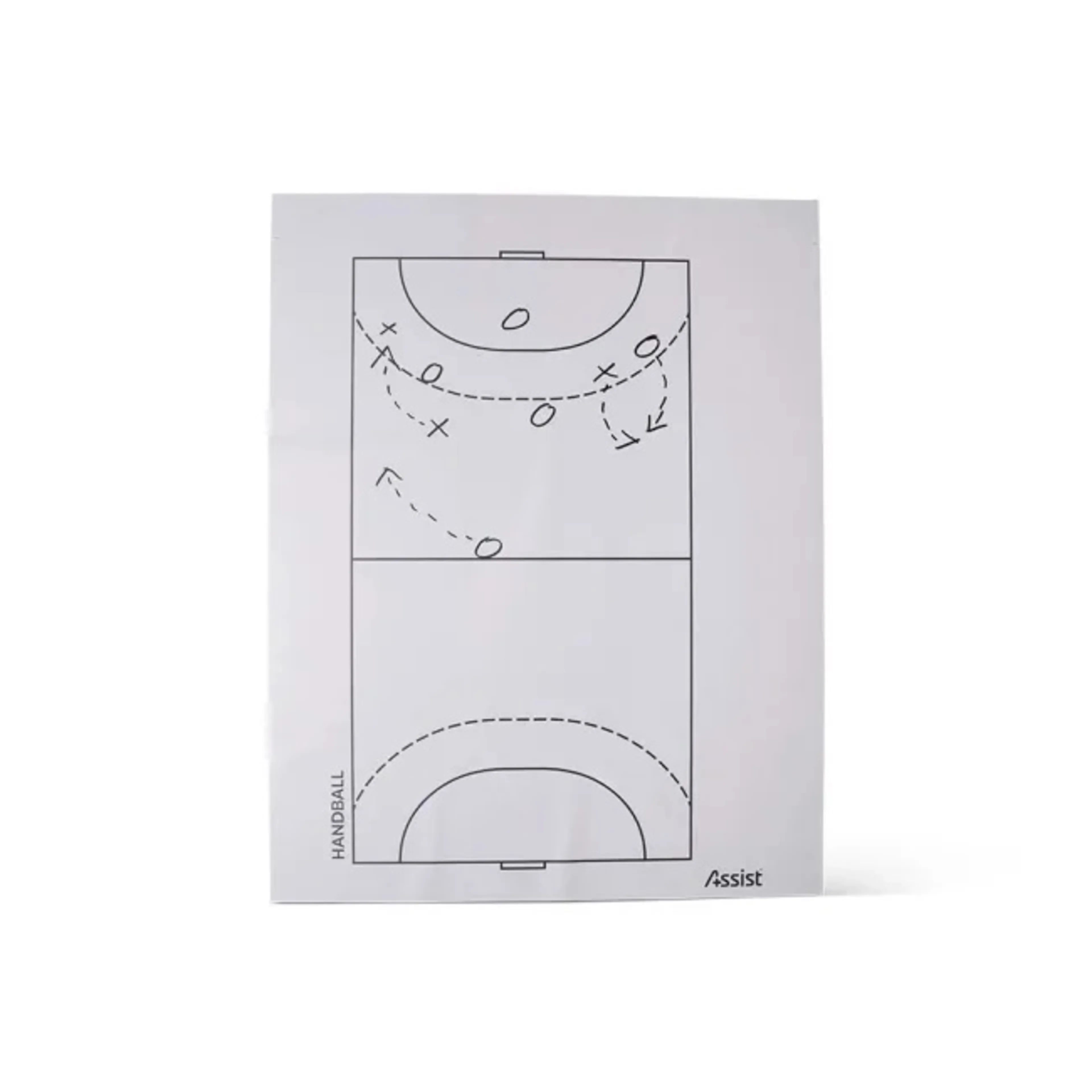 ASSIST ADHESIVE HANDBALL TACTICS SHEET - TAKTIKKTAVLE PÅ RULL