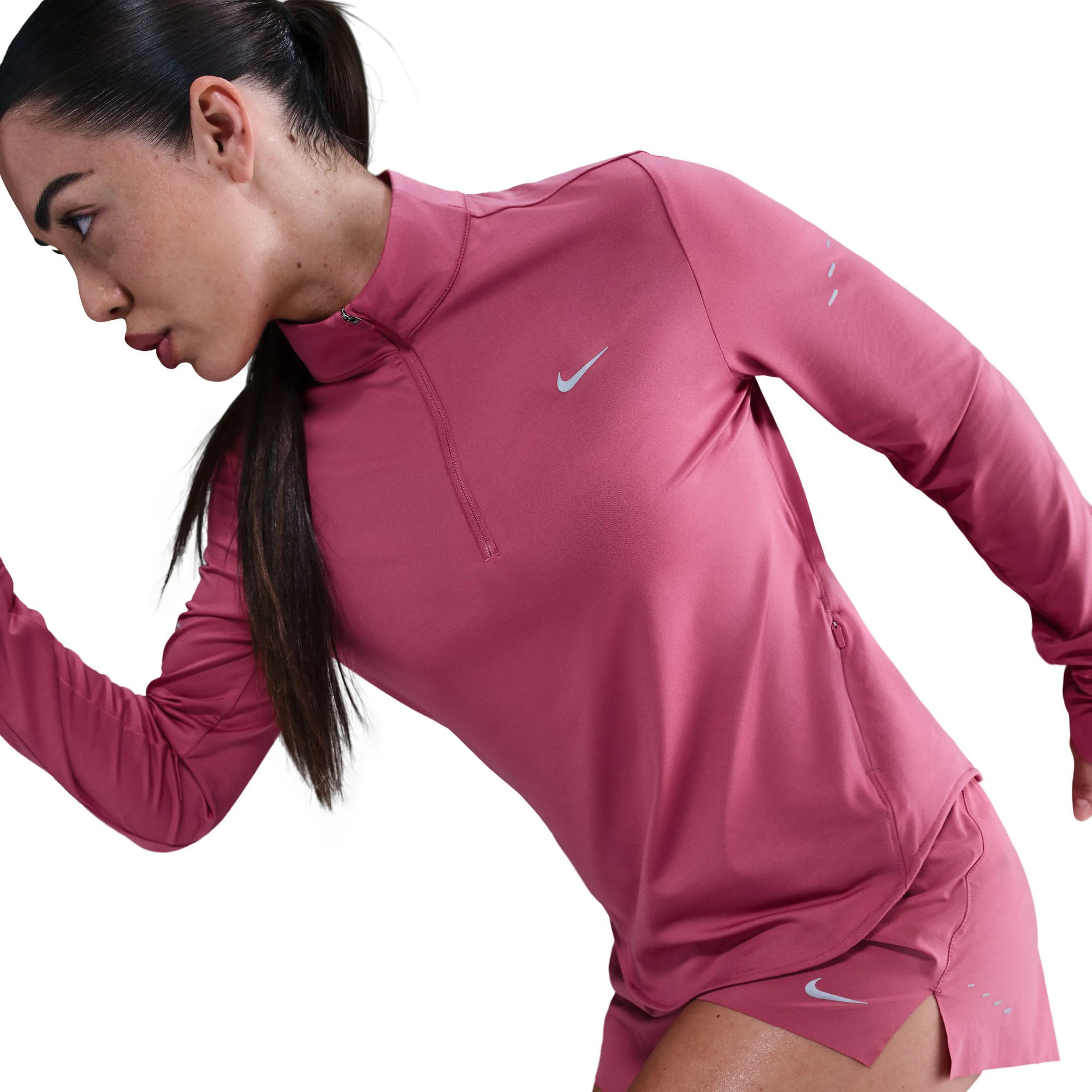 Women's Dri-FIT UV 1/4-Zip Running Top
