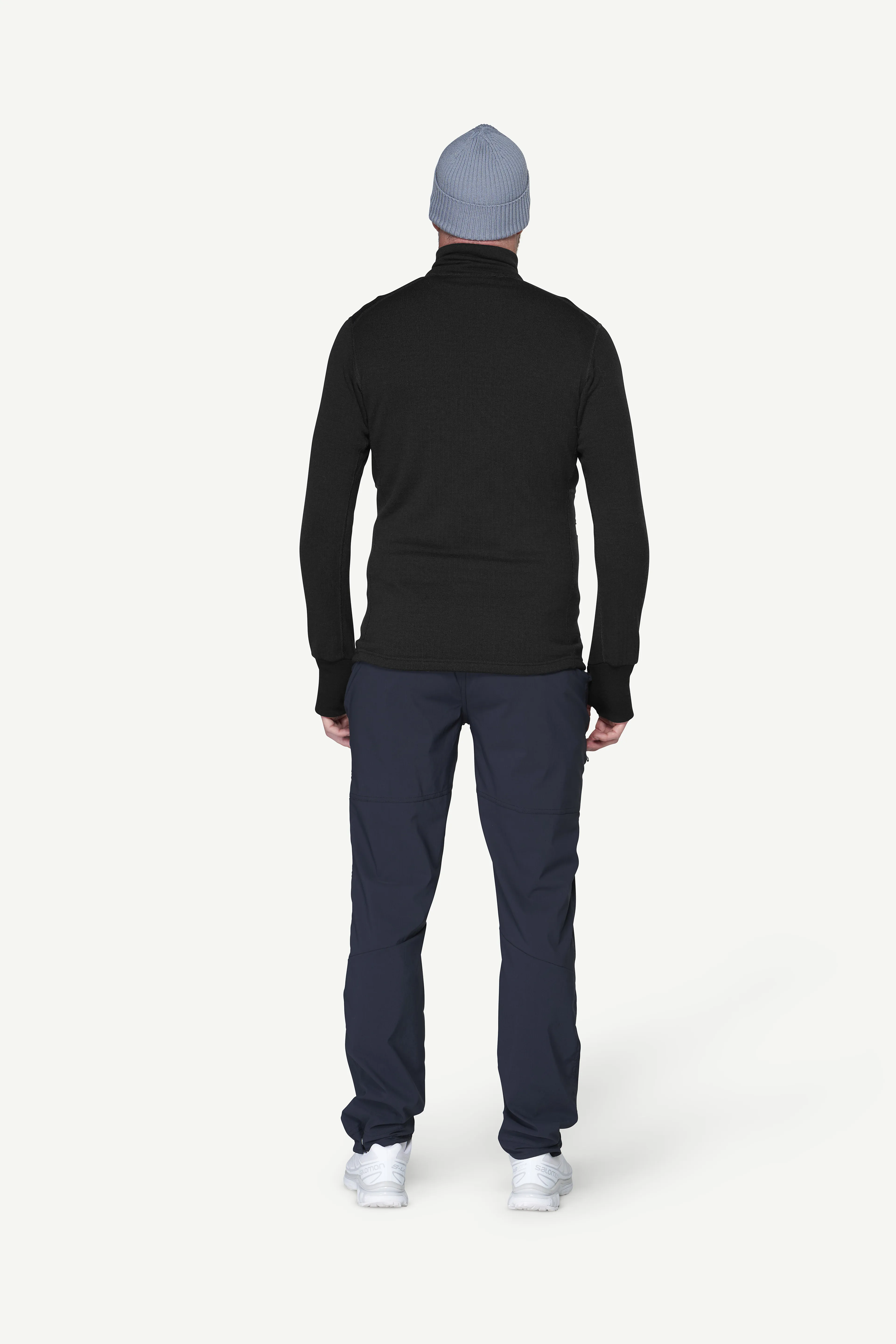EGGA GRID MERINO JKT MAN