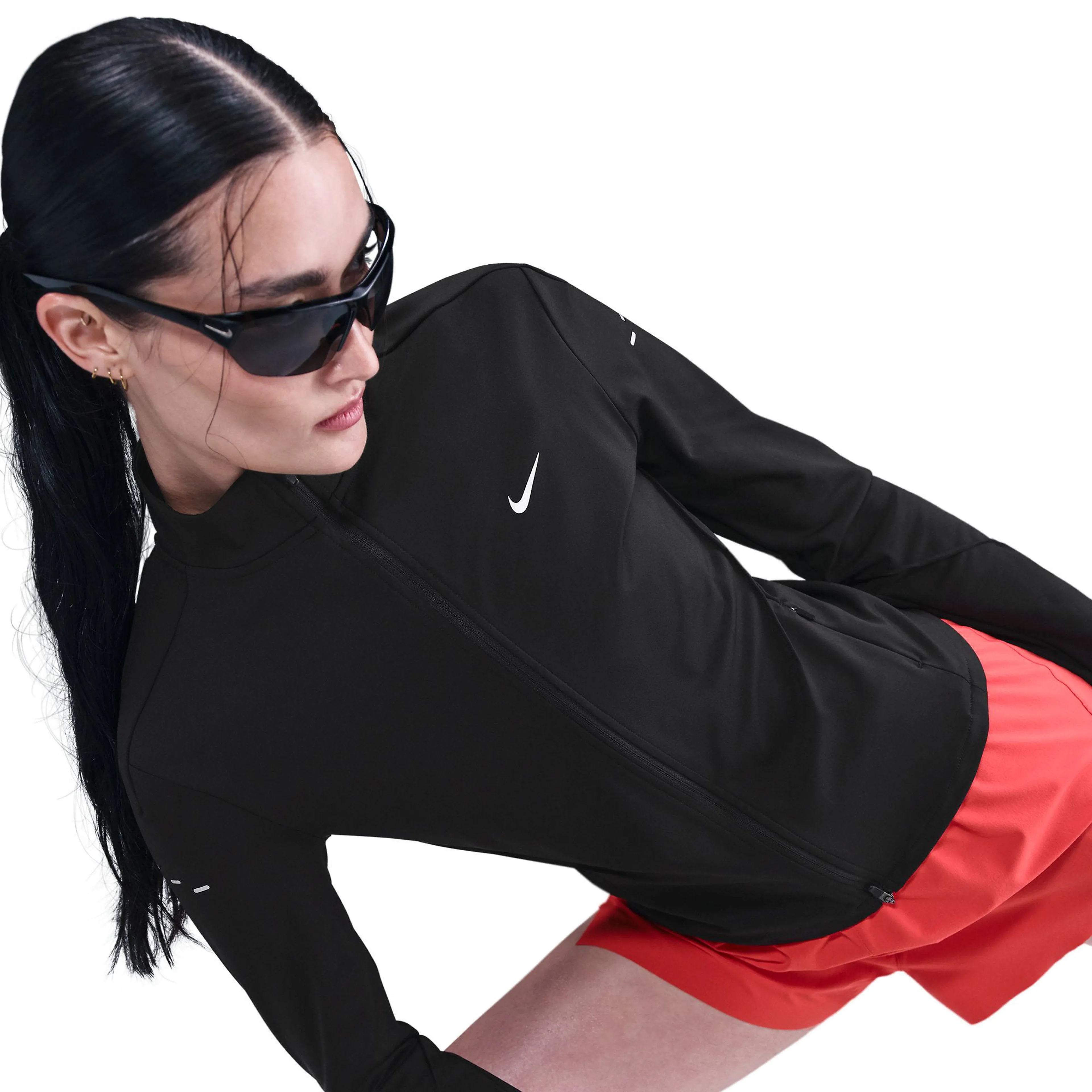 Swift Women's Dri-FIT Full-Zip Mid-Layer Running Top