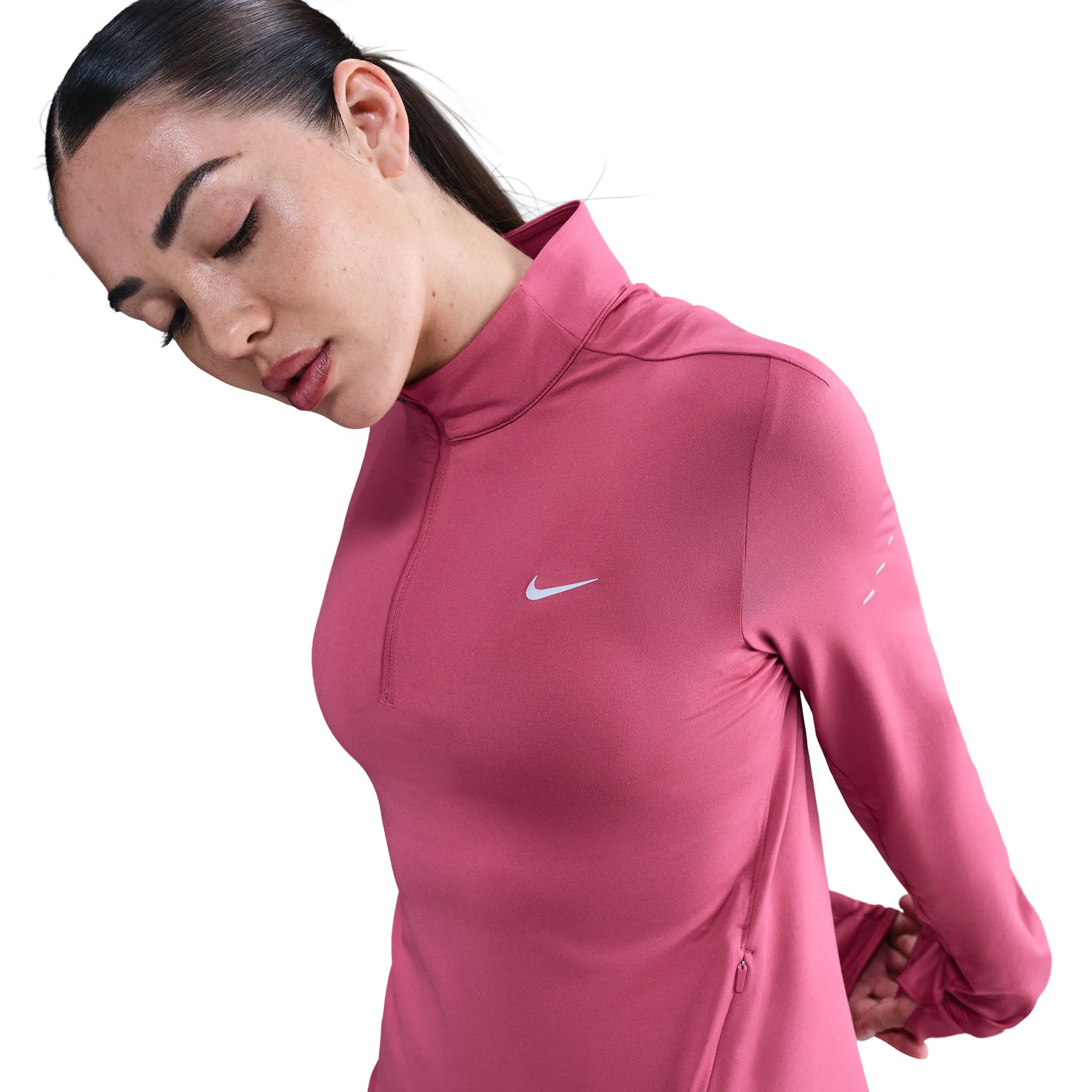 Women's Dri-FIT UV 1/4-Zip Running Top