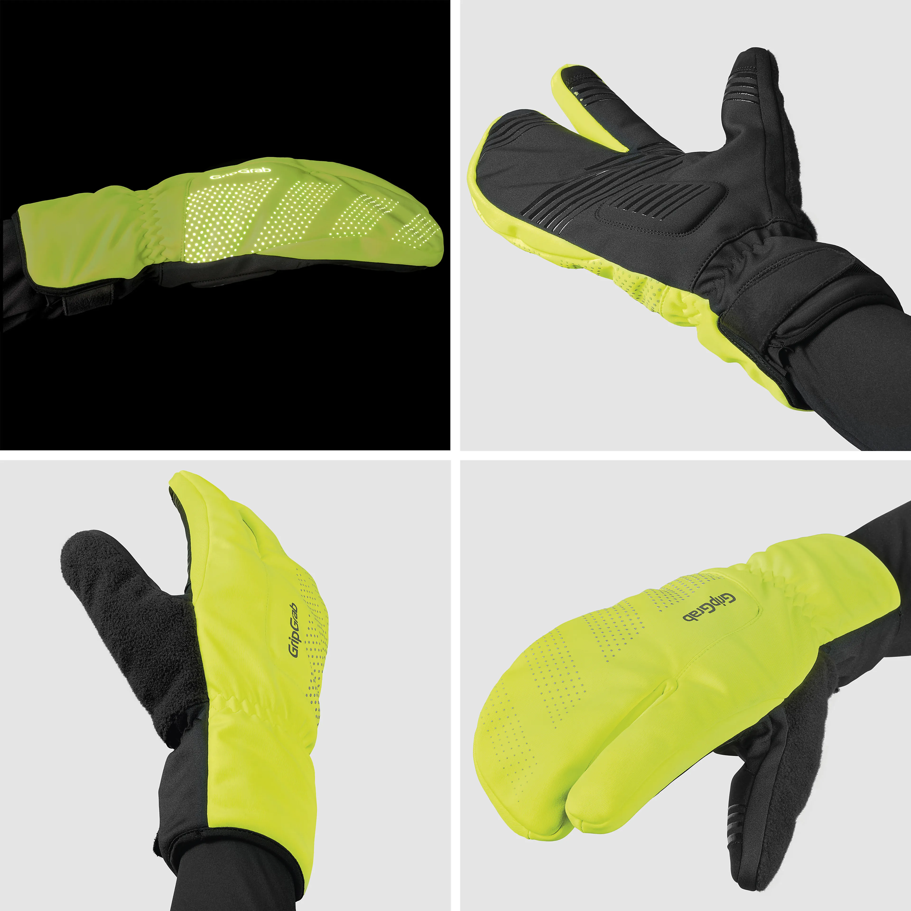Ride Windproof Deep Winter Lobster Gloves Ride Windproof Deep Winter Lobster Gloves
