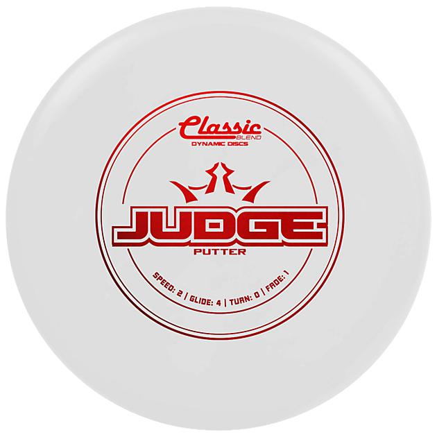 Classic Blend Putter Judge, 173+, putter frisbeegolf White