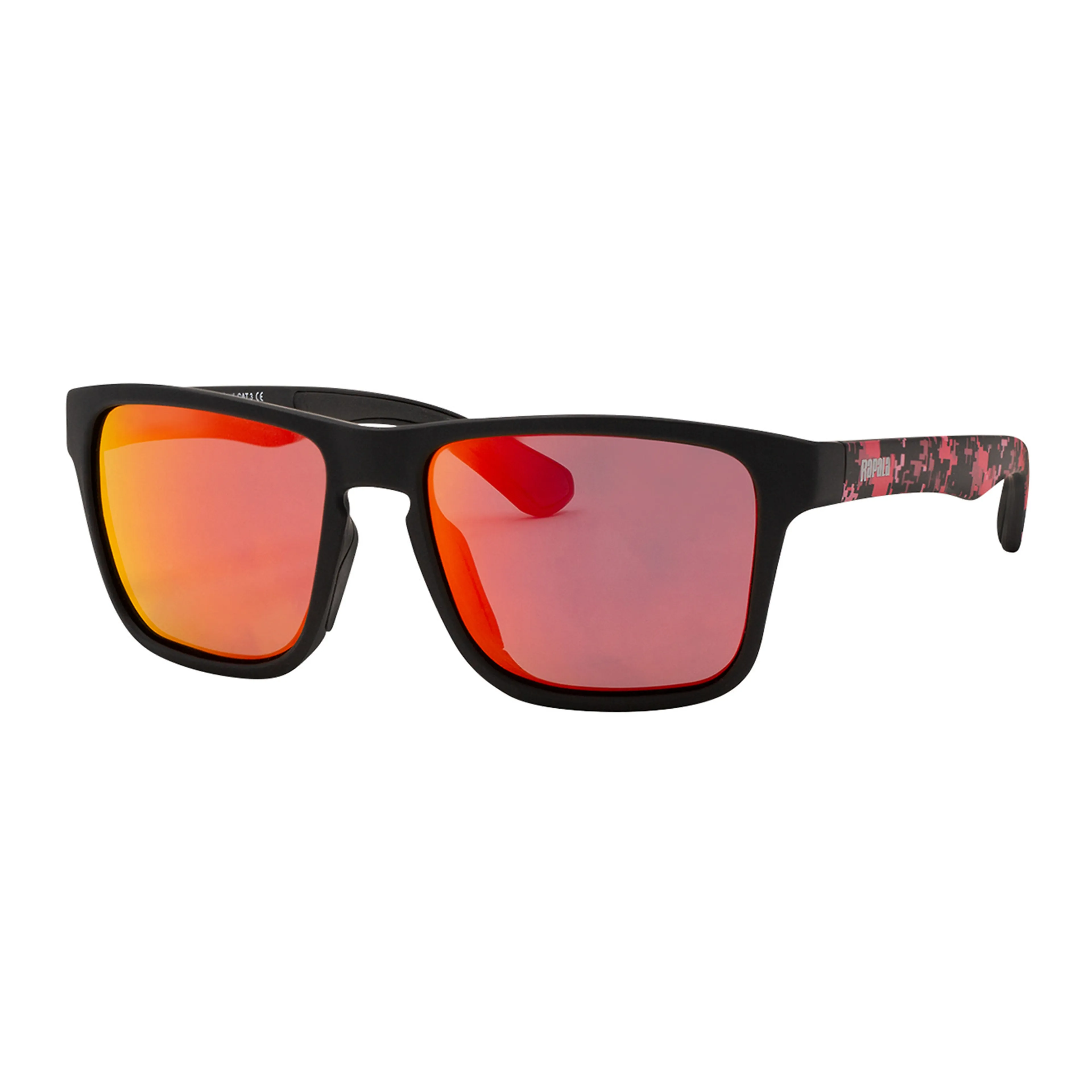 Urban Solbriller Matte Black/Red Camo 293C