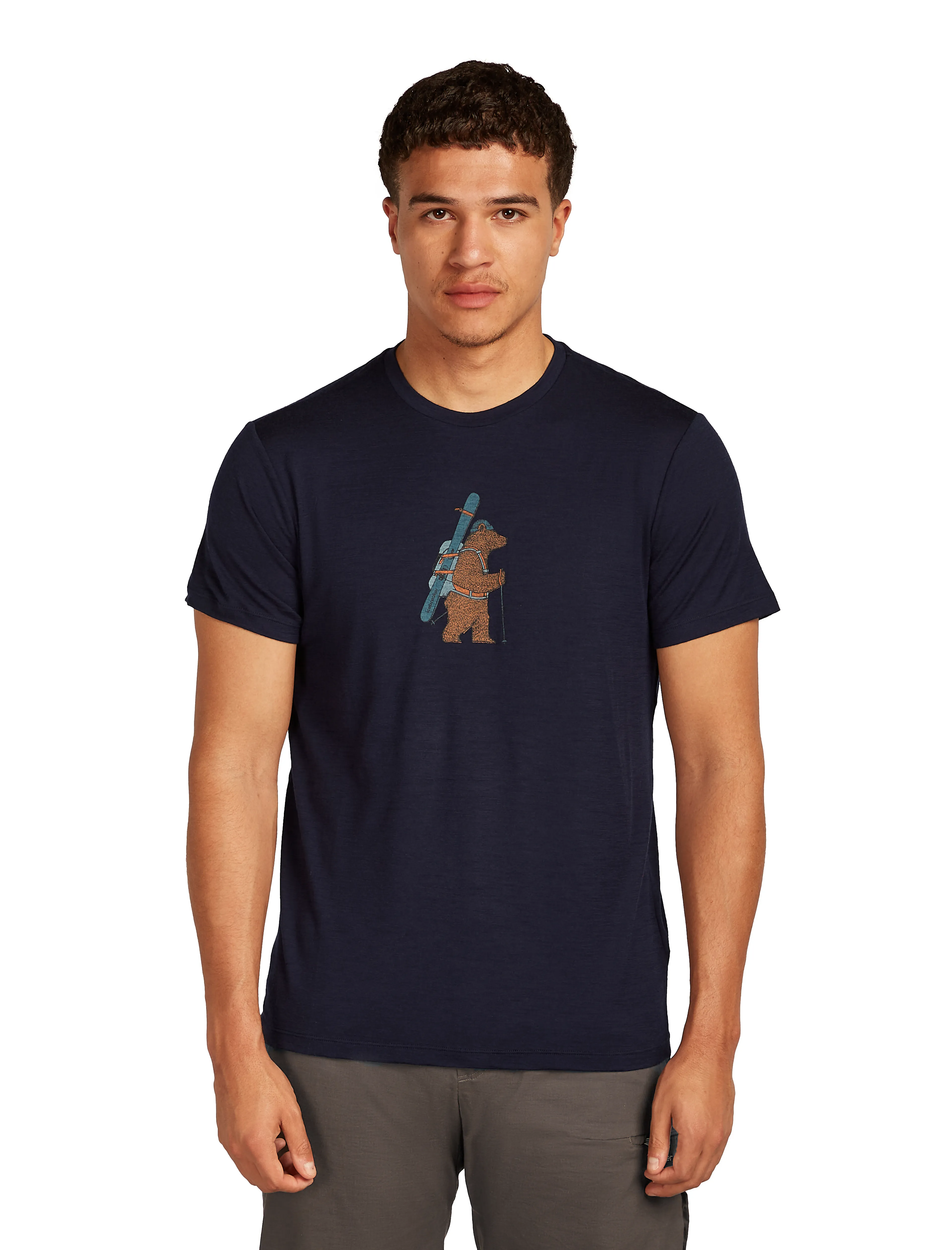 Men Merino 150 Tech Lite SS Tee Bear Tour