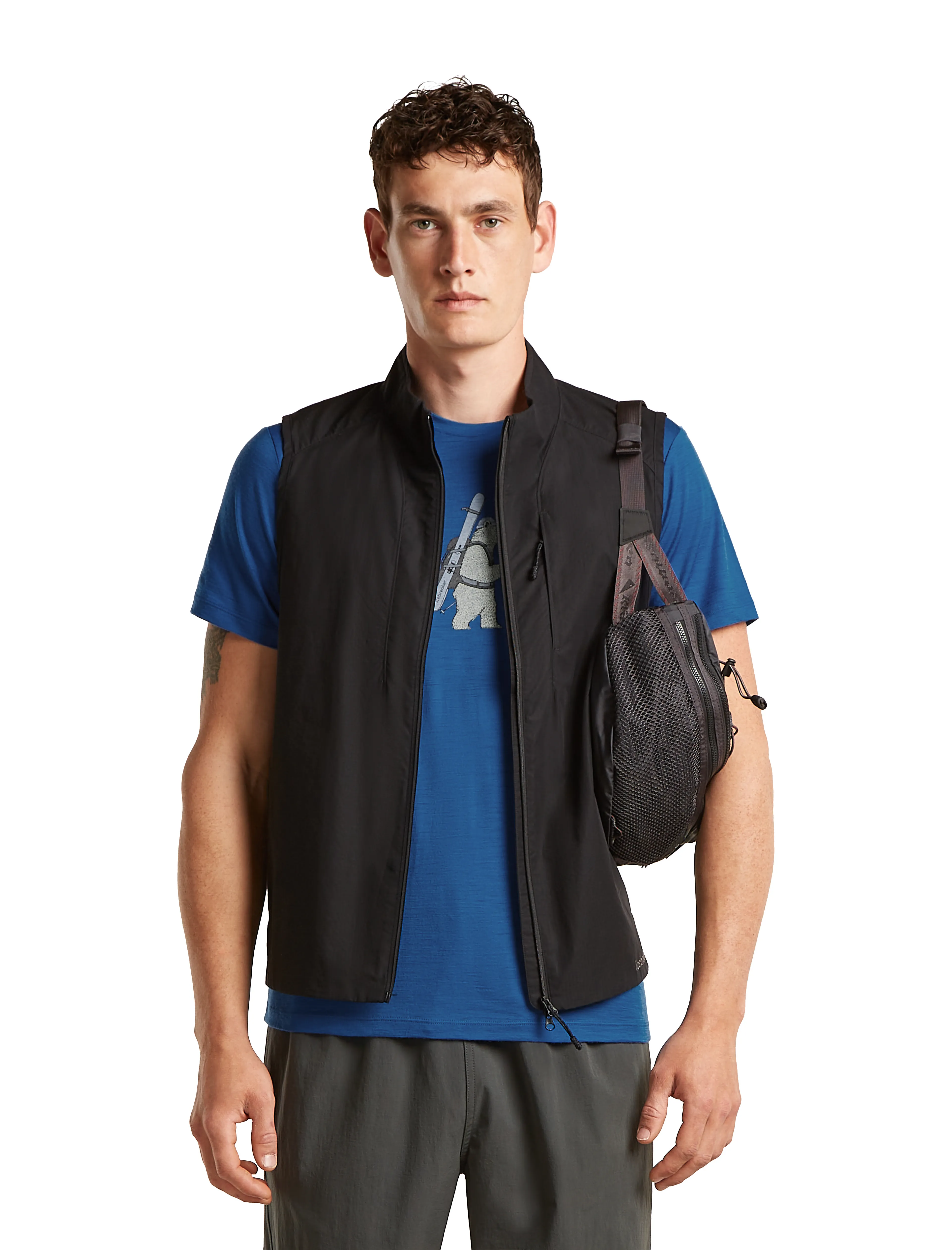 Men Merino 150 Tech Lite SS Tee Bear Tour