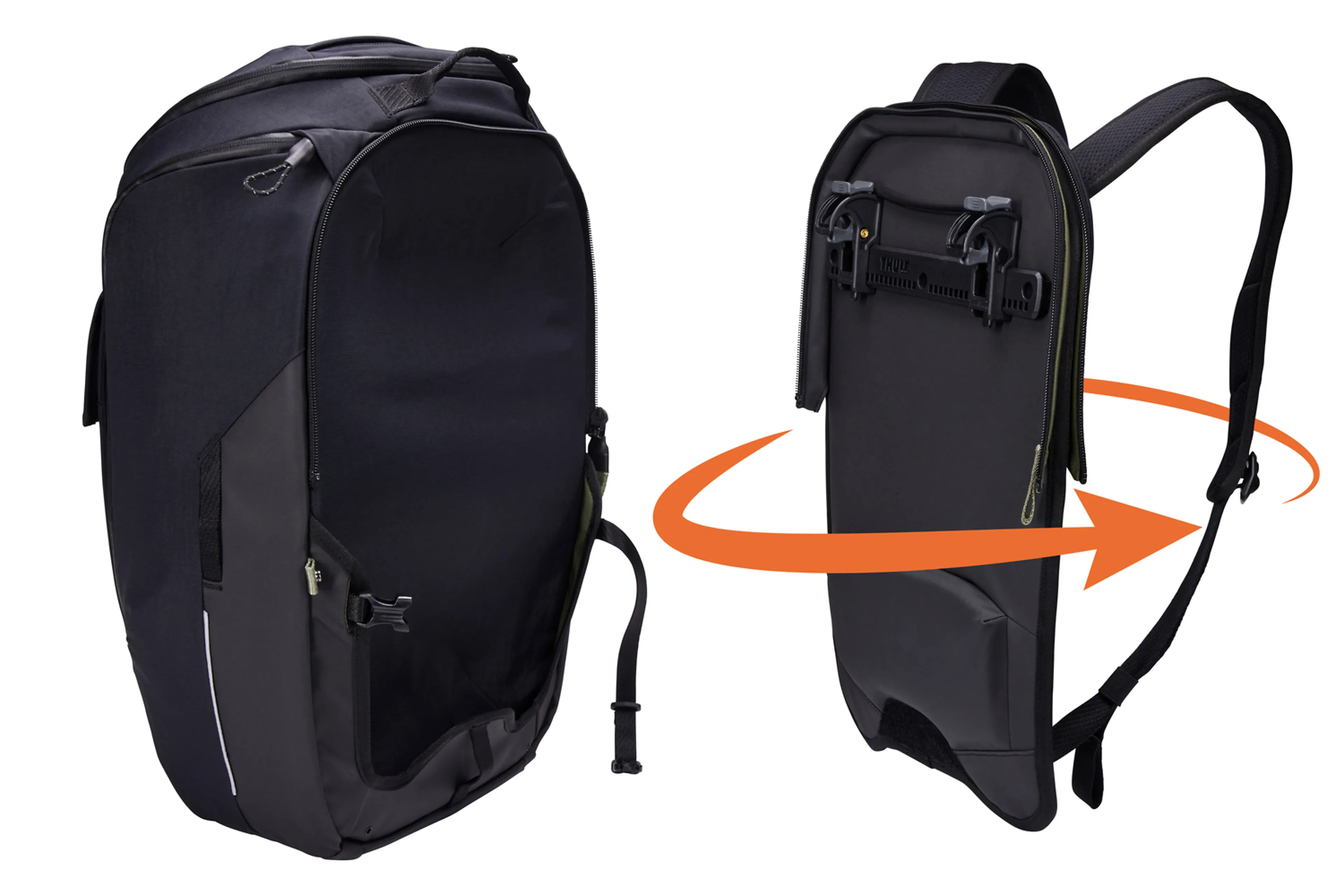 PARAMOUNT HYBD PANNIER 26L BLK