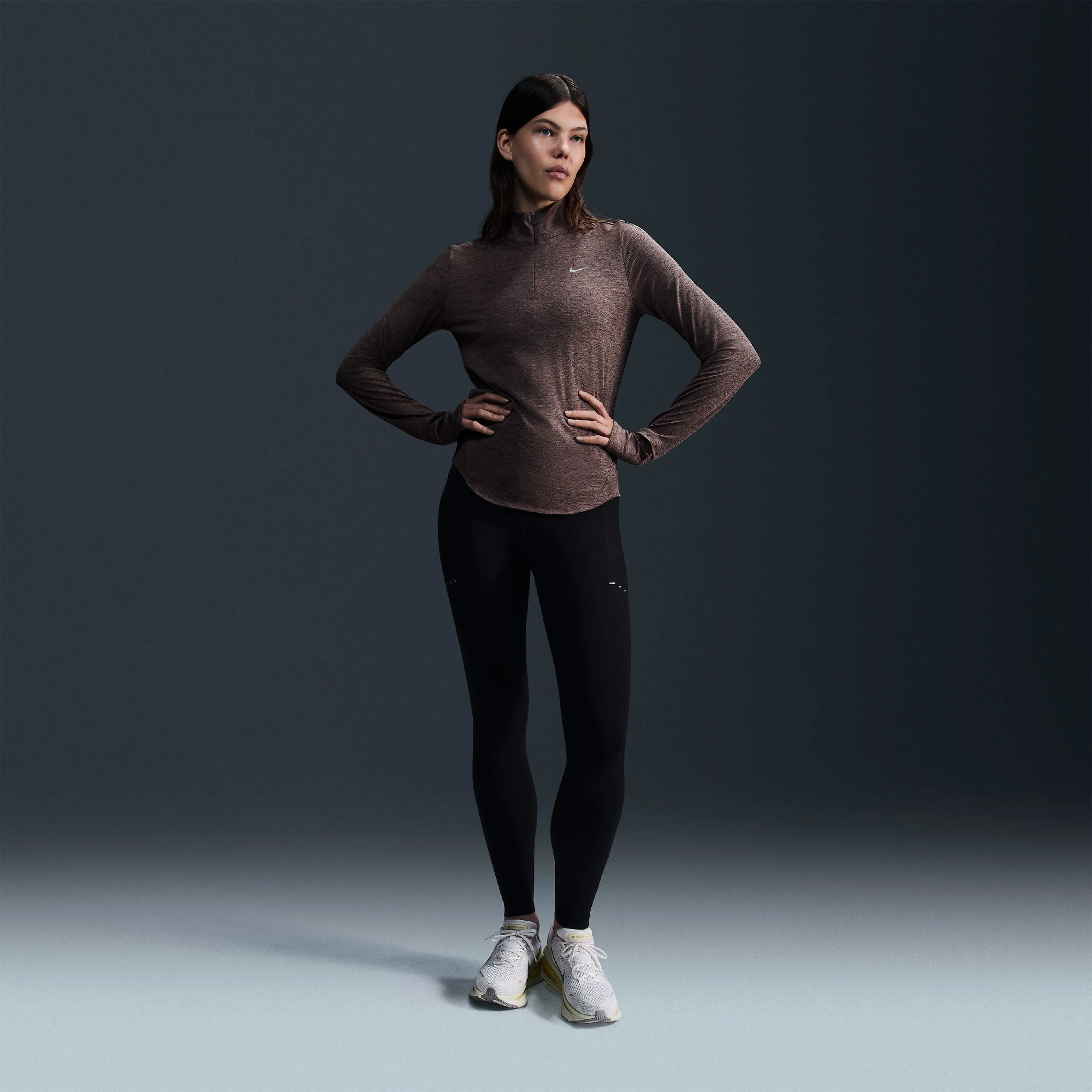 Swift Women's High-Waisted 7/8 Running Leggings with Pockets Swift Women's High-Waisted 7/8 Running Leggings with Pockets