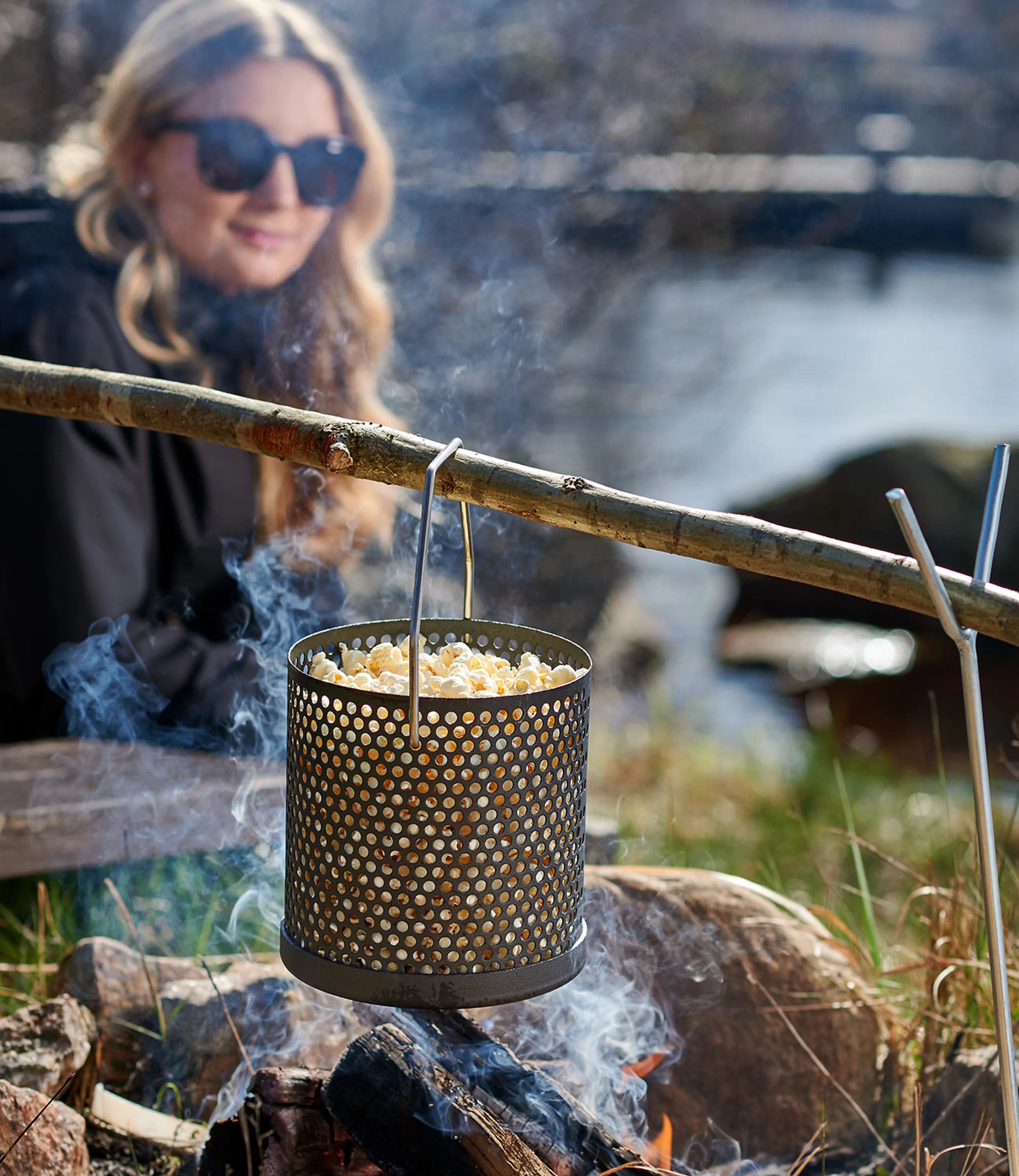 Popcorngryte 17x18 cm