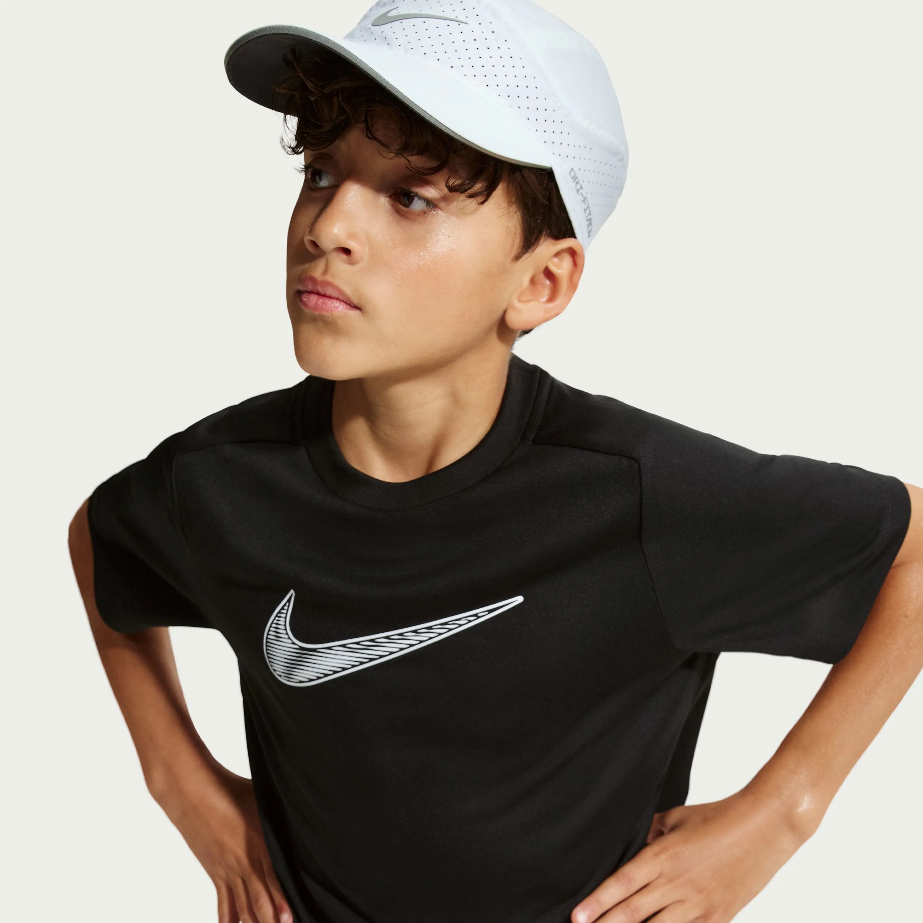 Multi Big Kids' (Boys') Dri-FIT Short-Sleeve Training Top