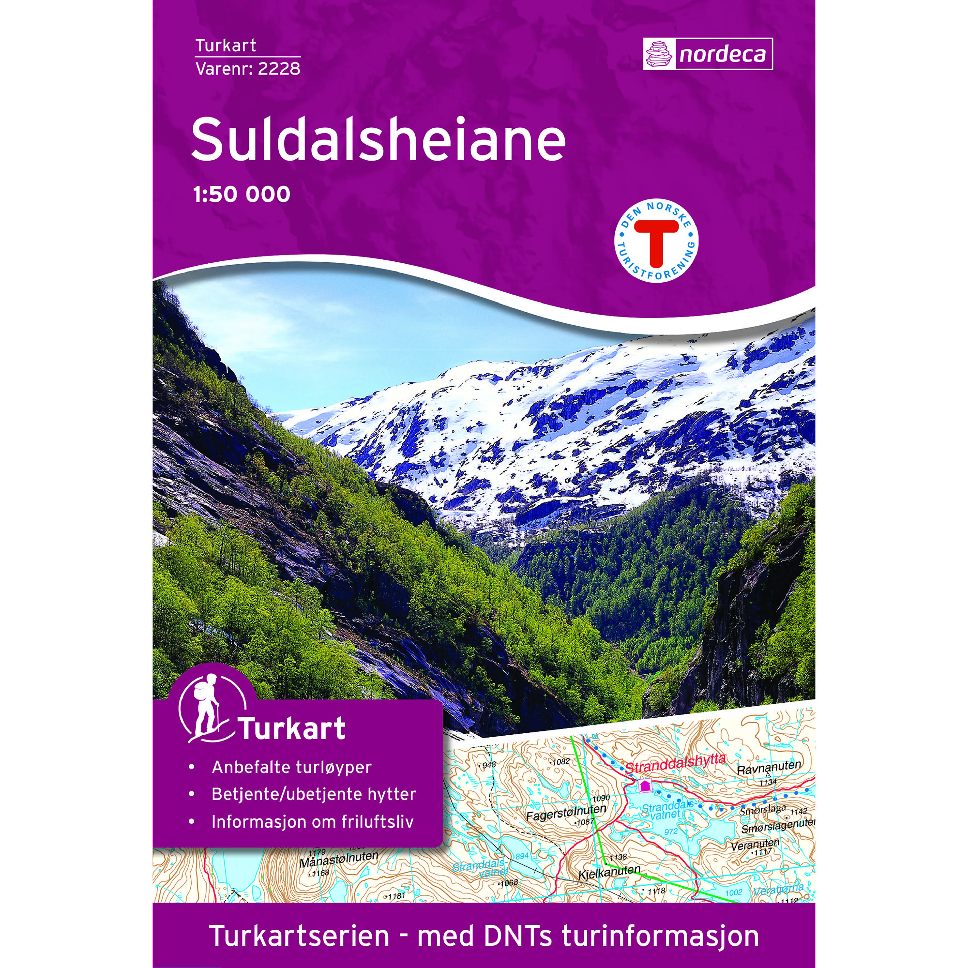 SULDALSHEIENE 1:50 000