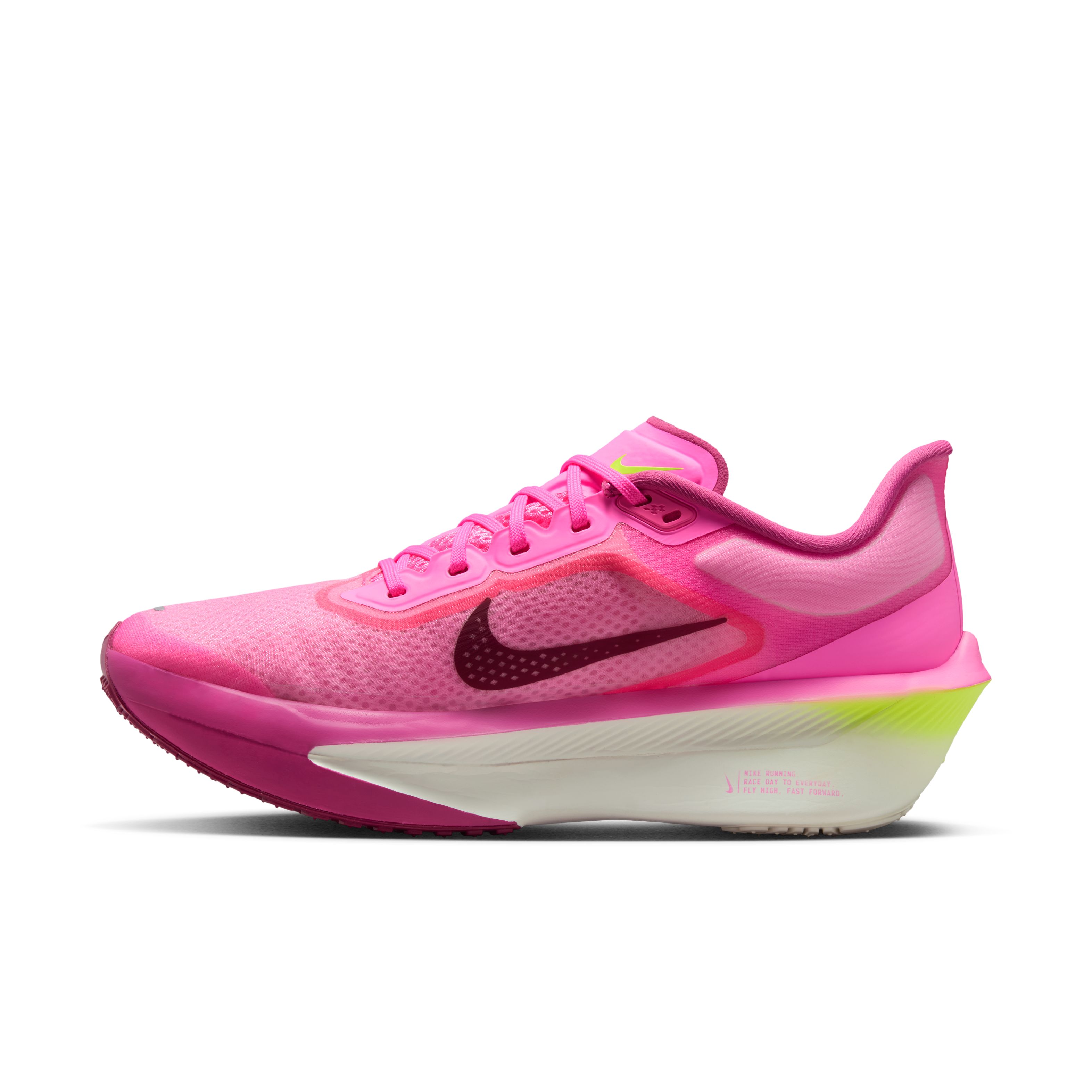 NIKE Zoom Fly 6 Women's Road Running BLEACHED LILAC/PURPLE DYNASTY