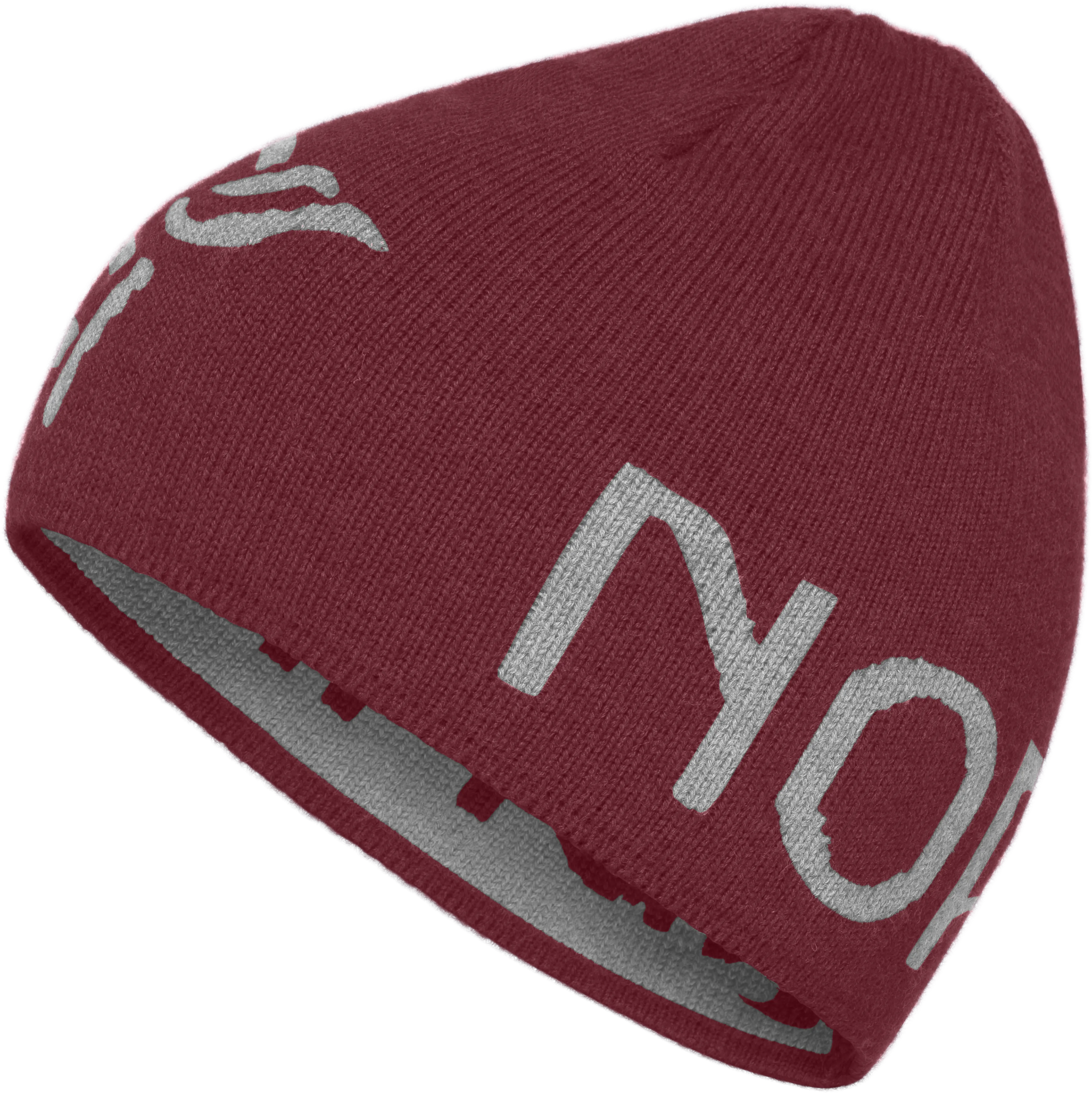 /29 mid merinoUll logo Beanie