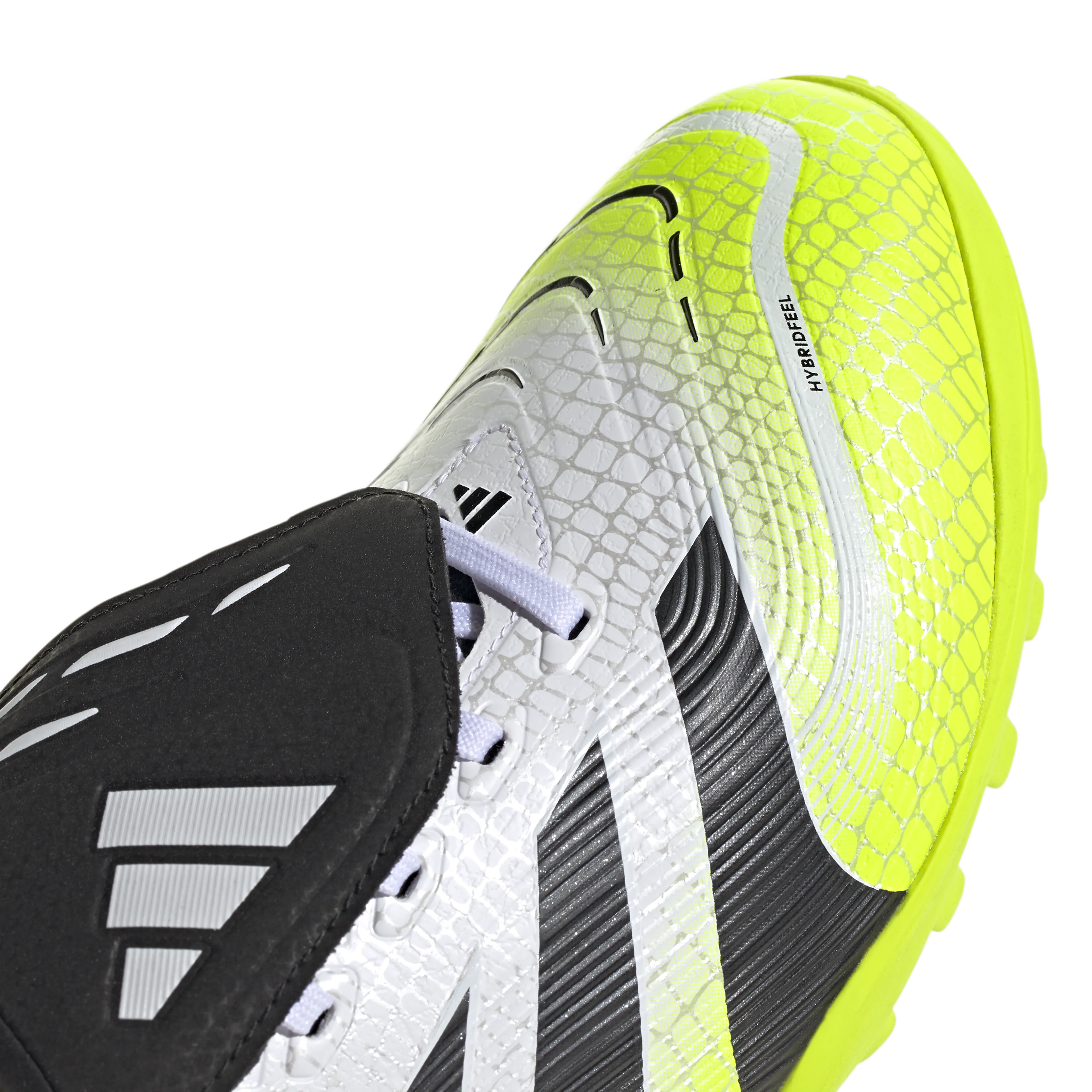 Predator League Fold-Over Tongue Turf Fotballsko Grus/Kunstgress