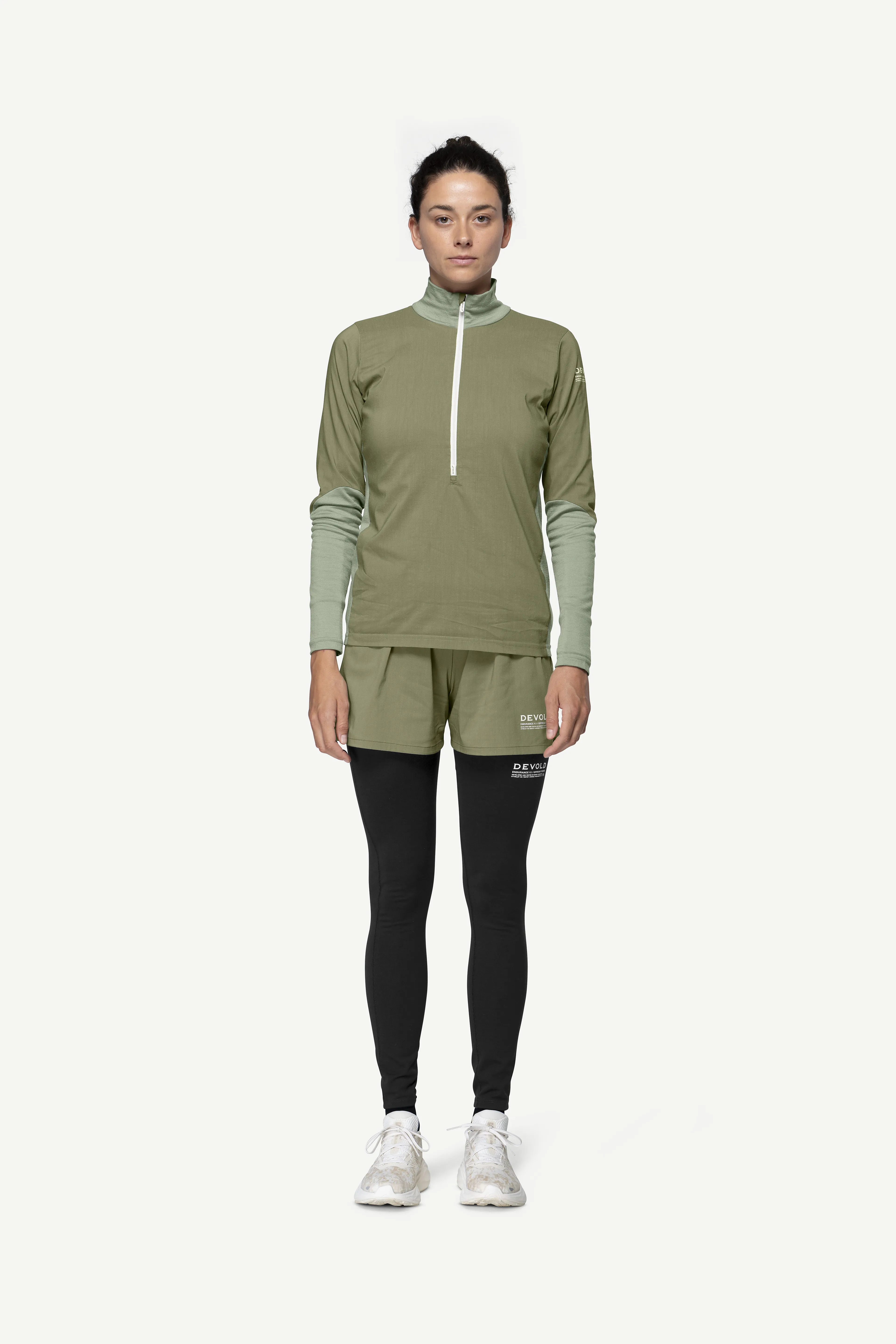 ENDURANCE MERINO COVER ZIP WMN