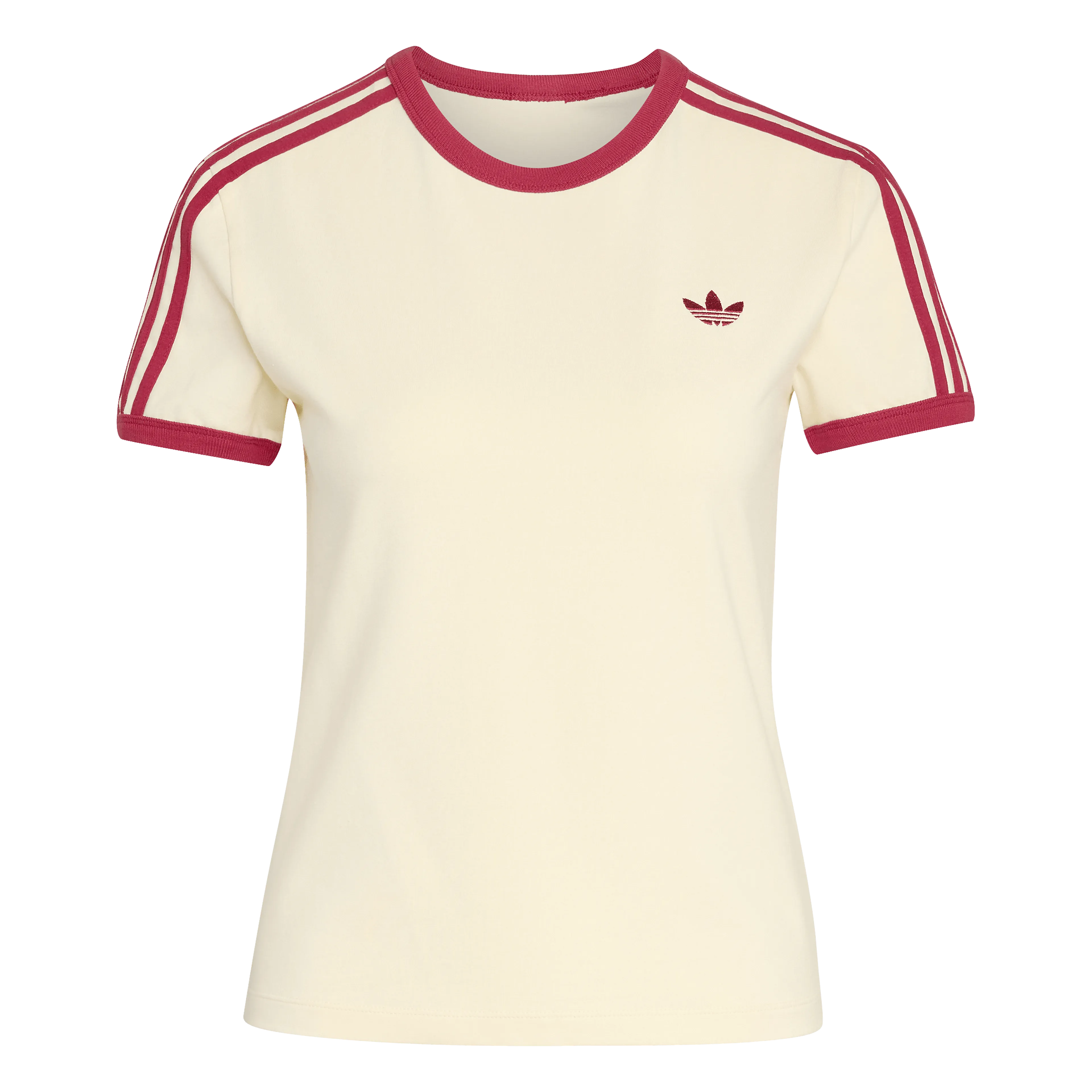 3 STRIPES SLIM T-Shirt Dame