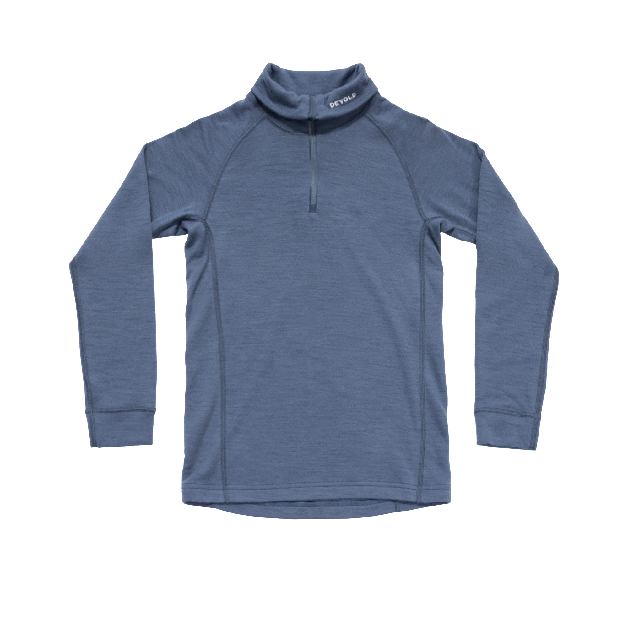 DUO ACTIVE MERINO ZIP NECK JR