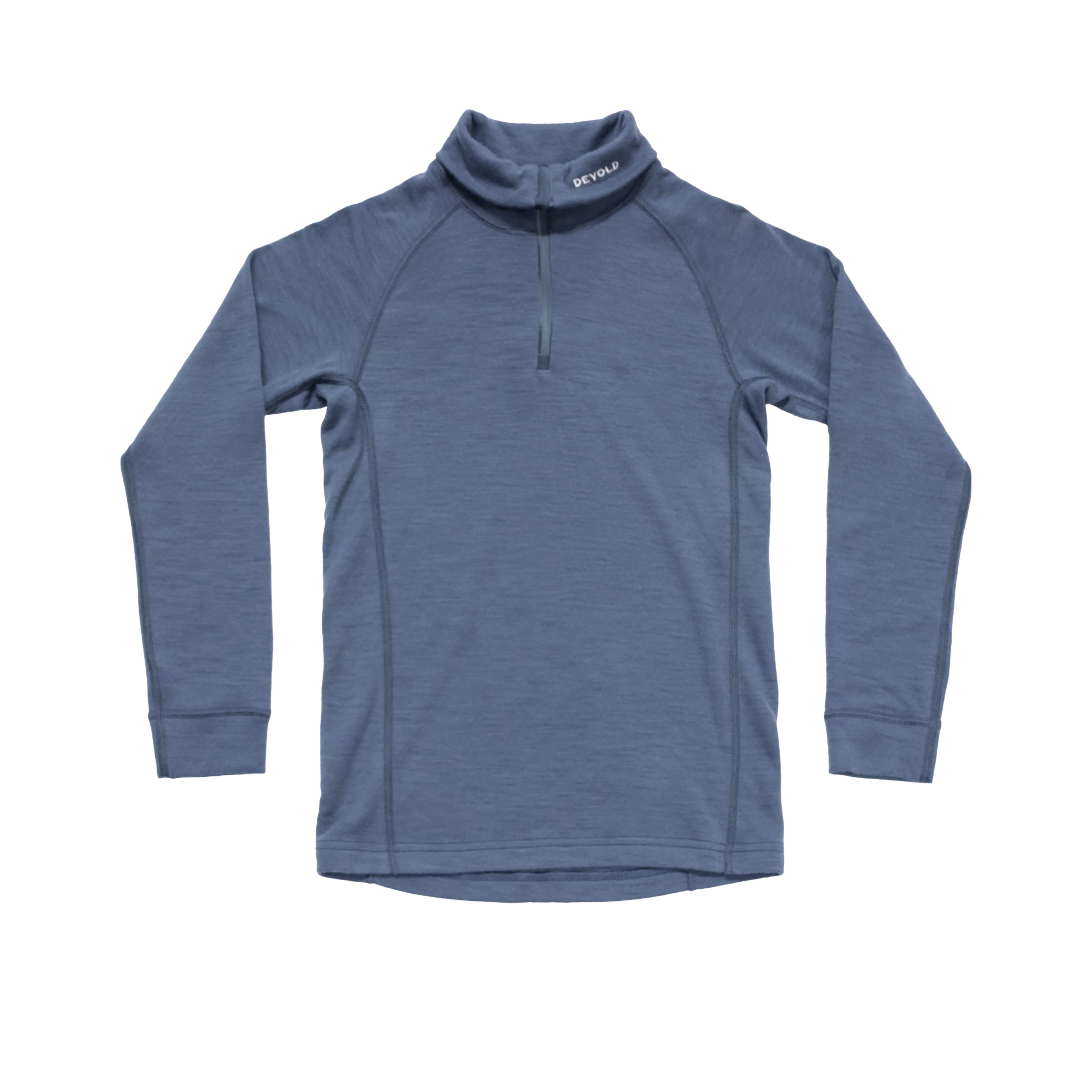 DUO ACTIVE MERINO ZIP NECK JR