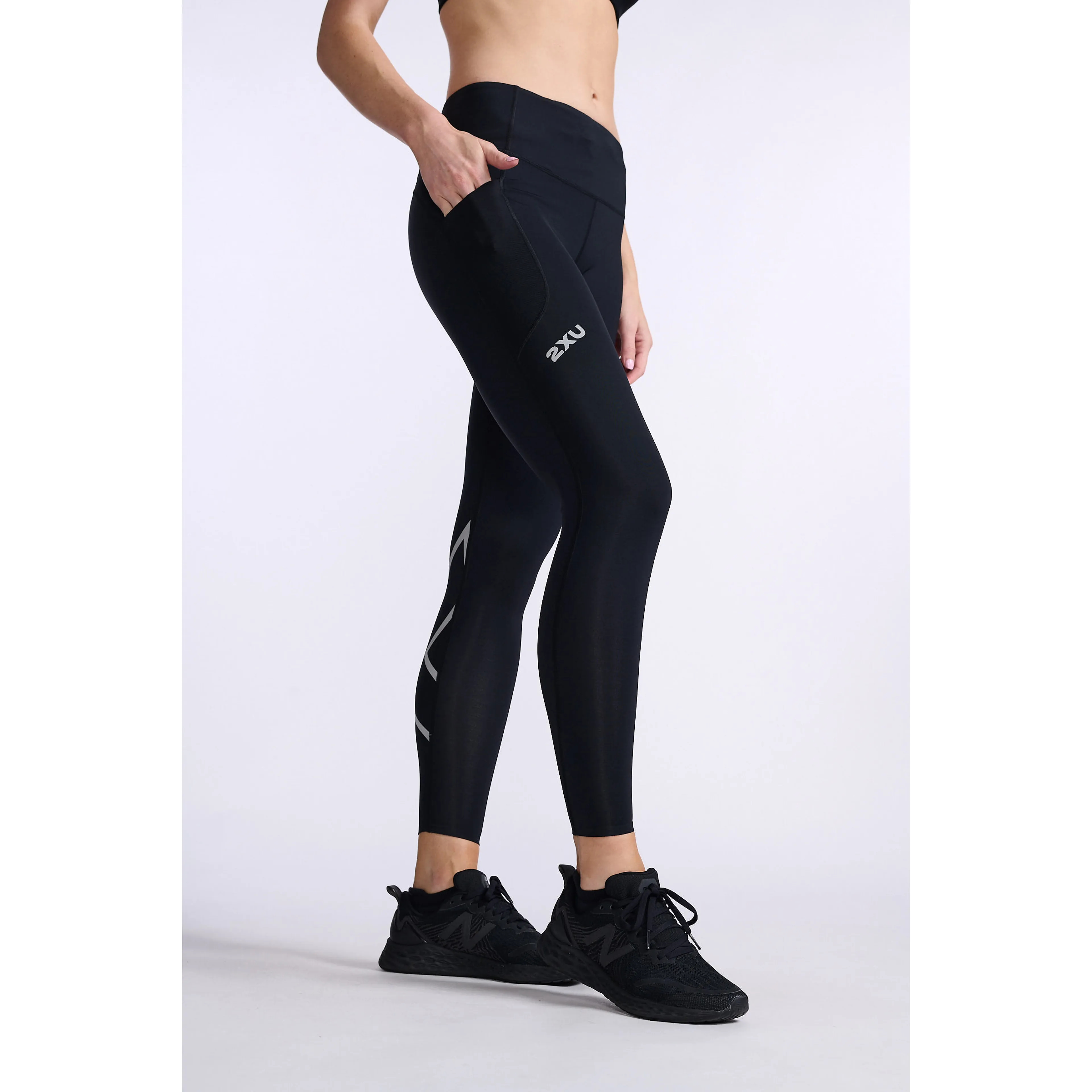 Aero Mid-Rise Compression tights dame