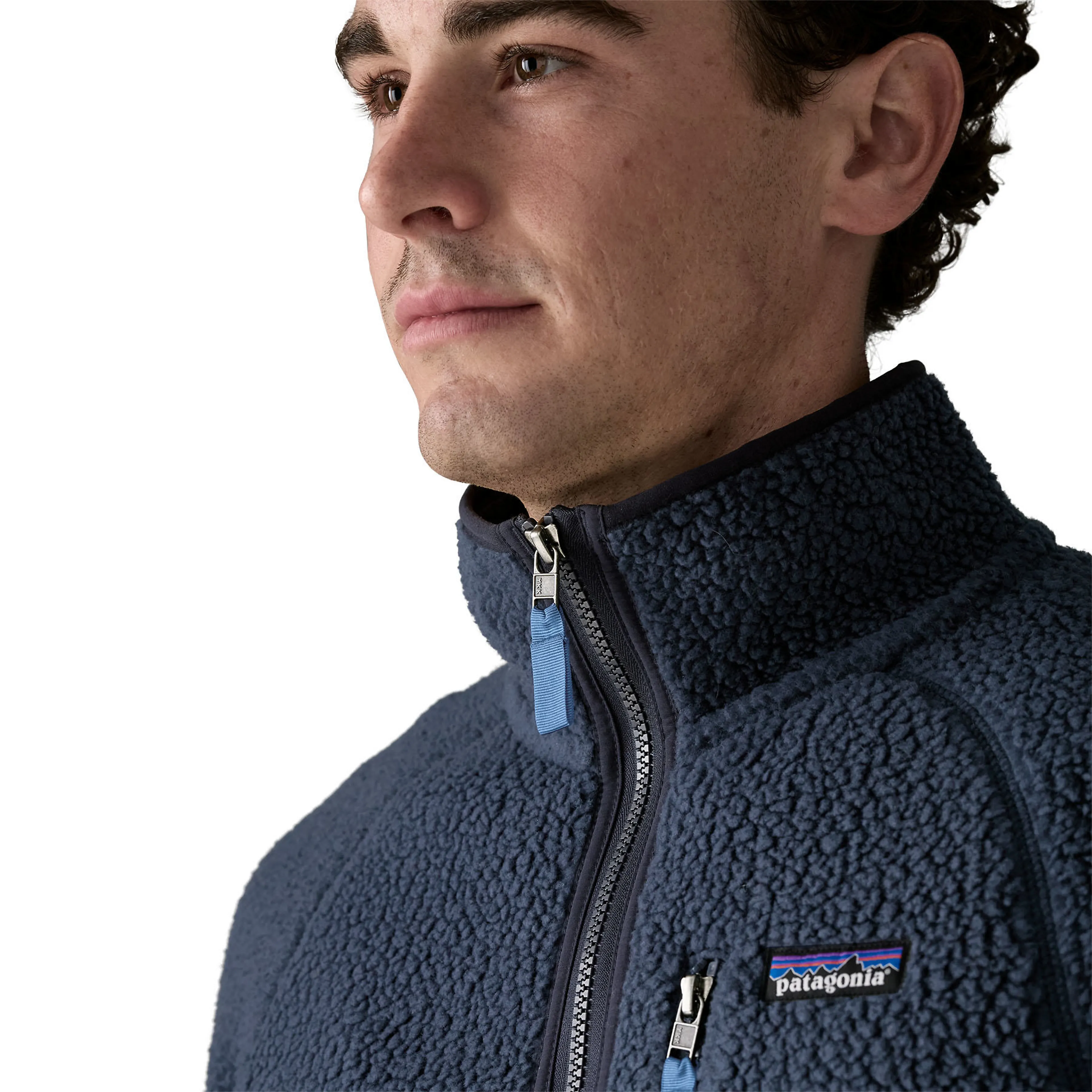 Retro Fleece Jakke herre