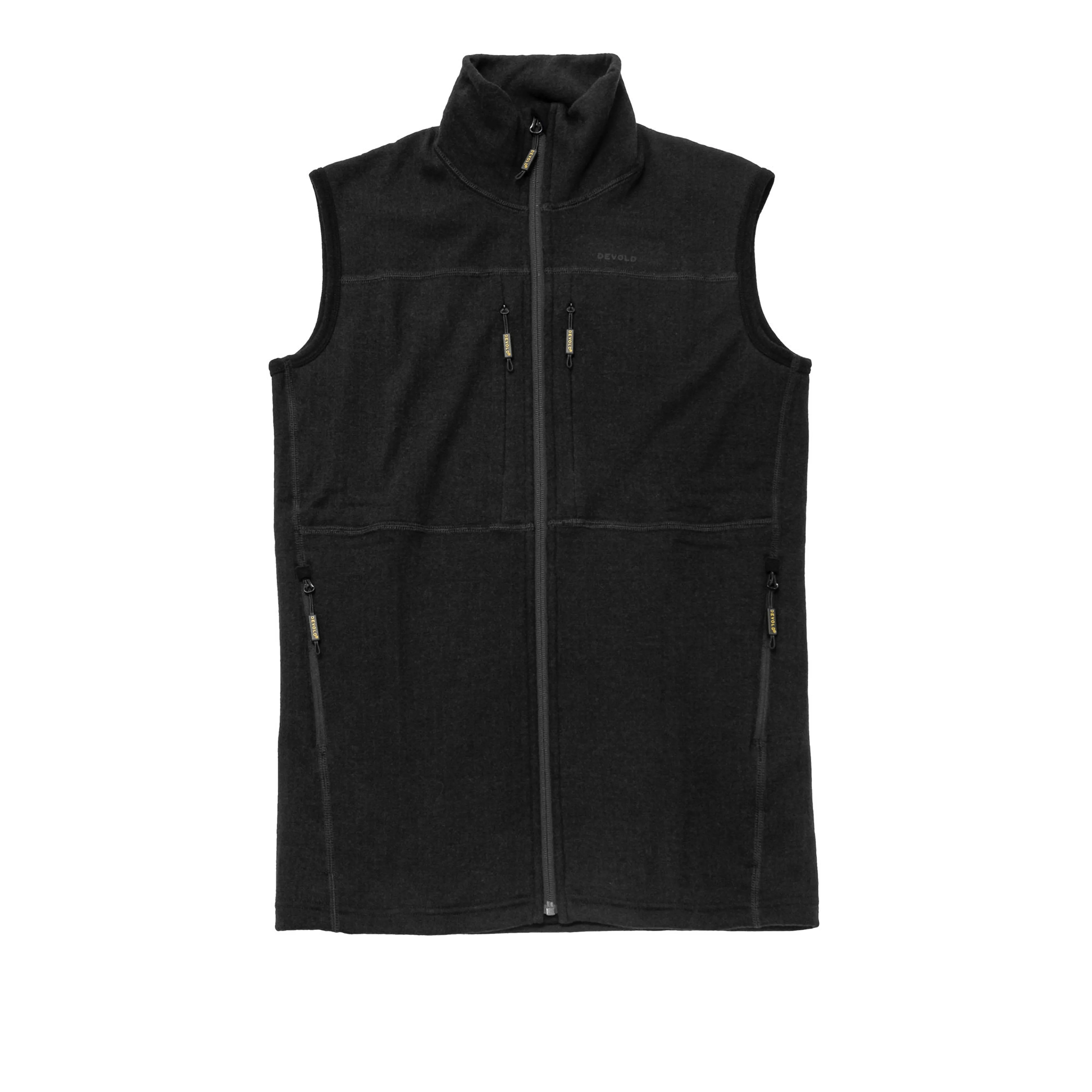 EGGA GRID MERINO VEST MAN