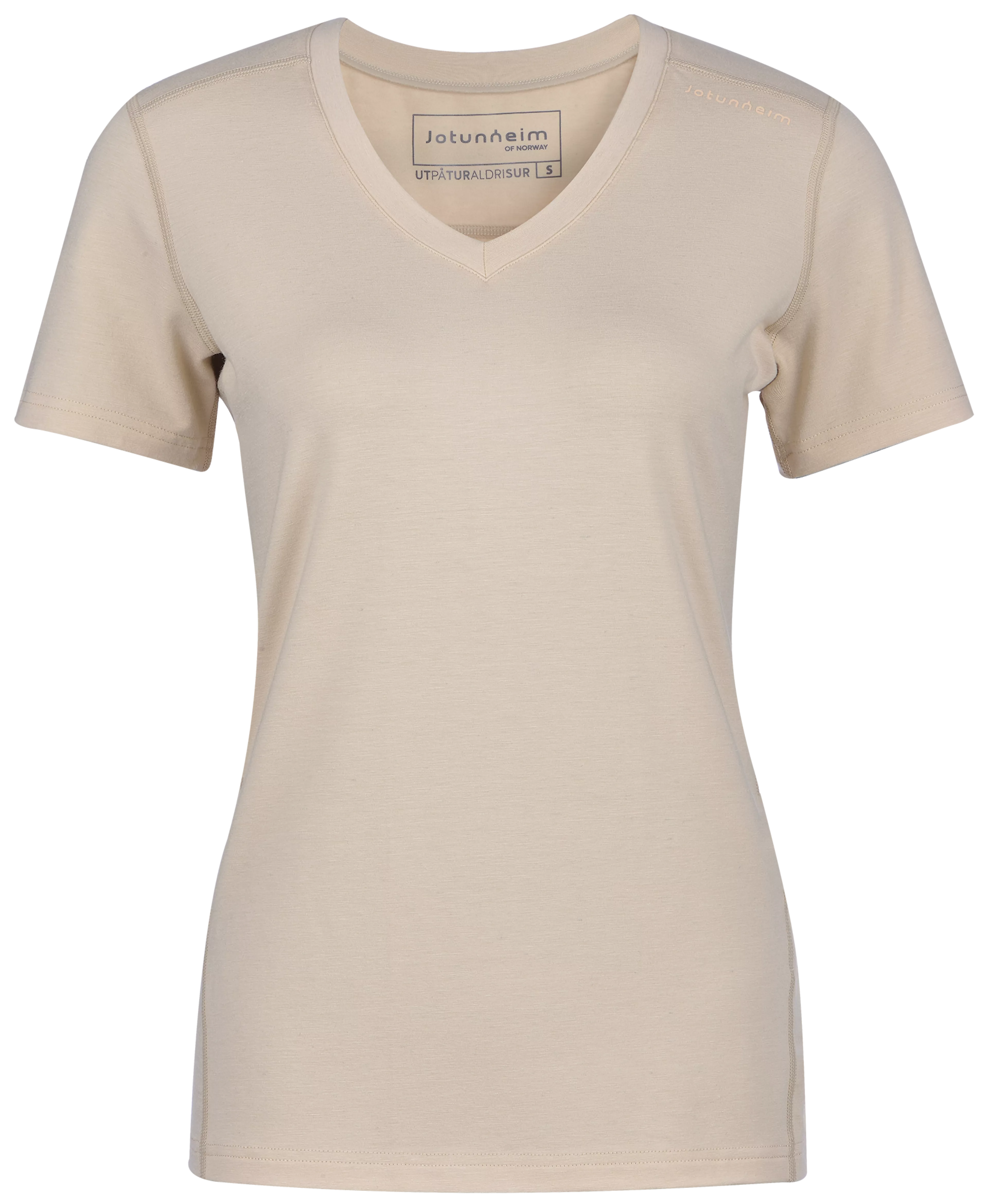 Veo Ull/bambus T-shirt U/trykk dame