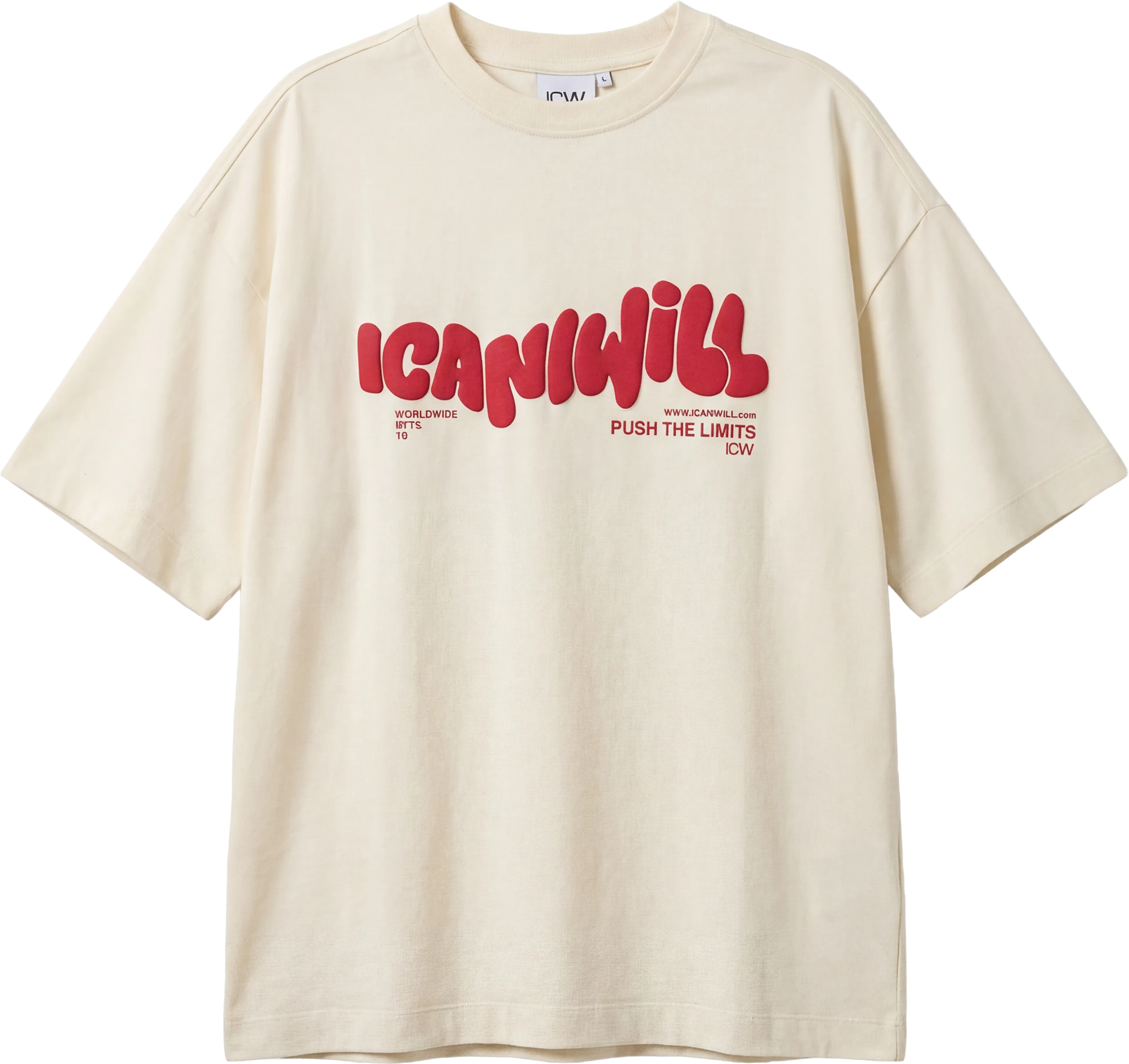 Everyday Oversized Cotton T-shirt Print W