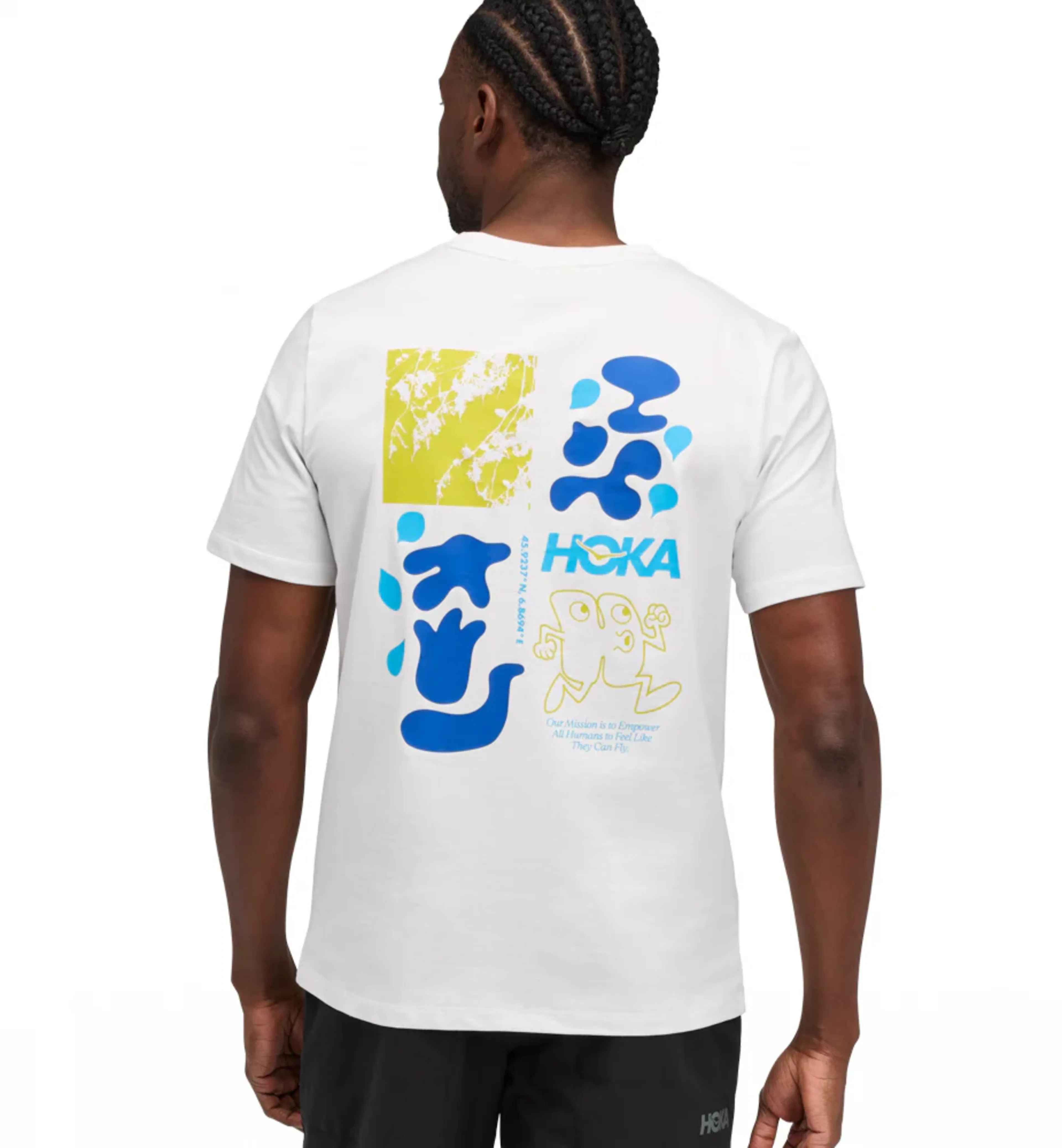 M HOKA COLLAGE GPX TEE